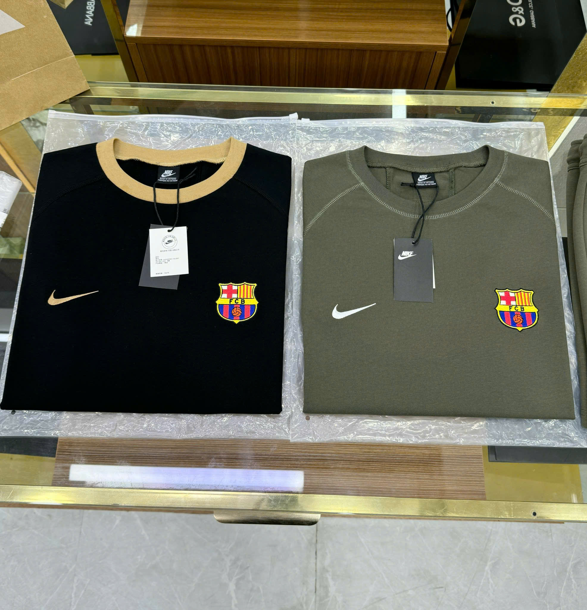 Bộ, Set hè Nike NK logo huy hiệu Like Auth on web CD