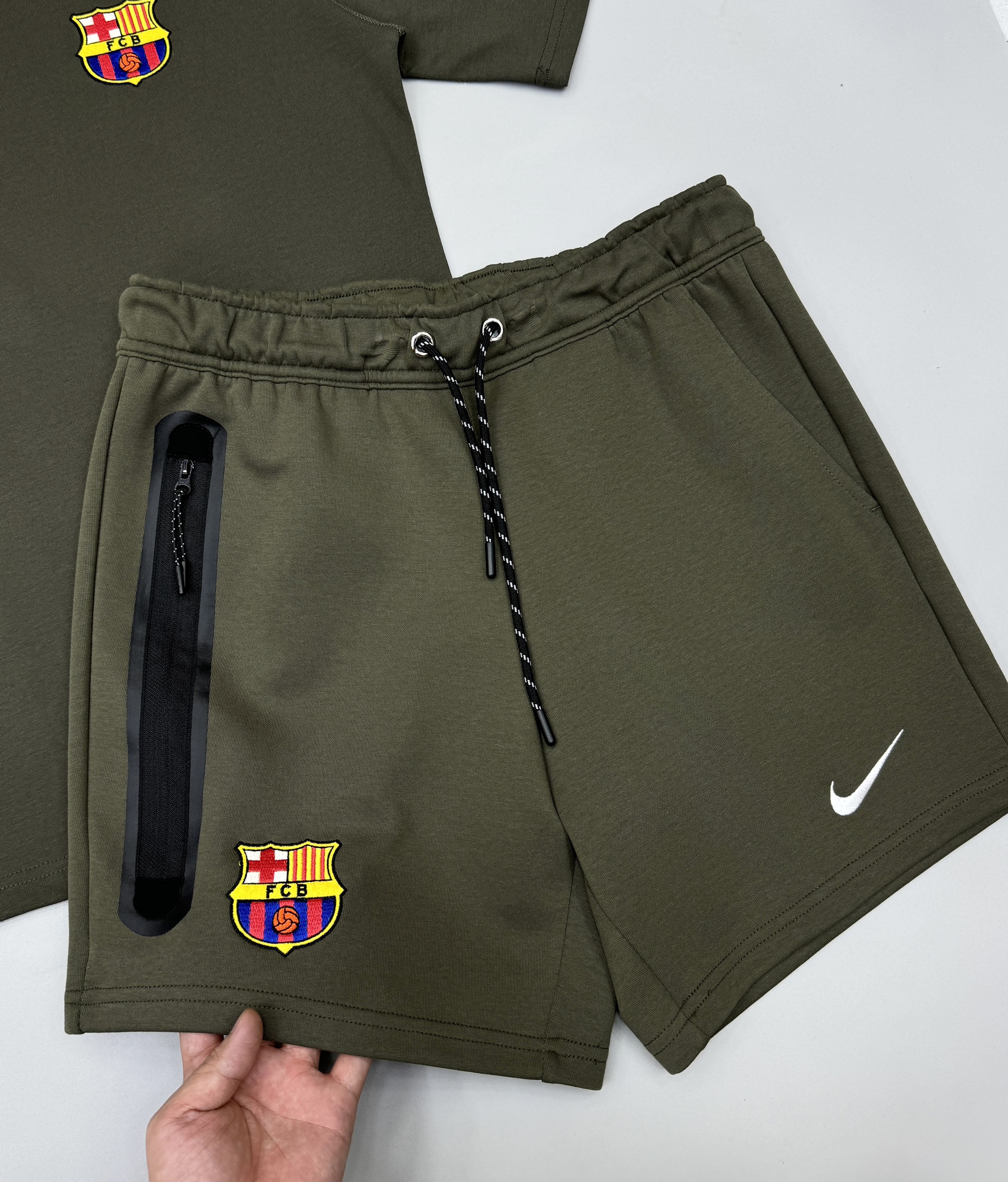 Bộ, Set hè Nike NK logo huy hiệu Like Auth on web CD