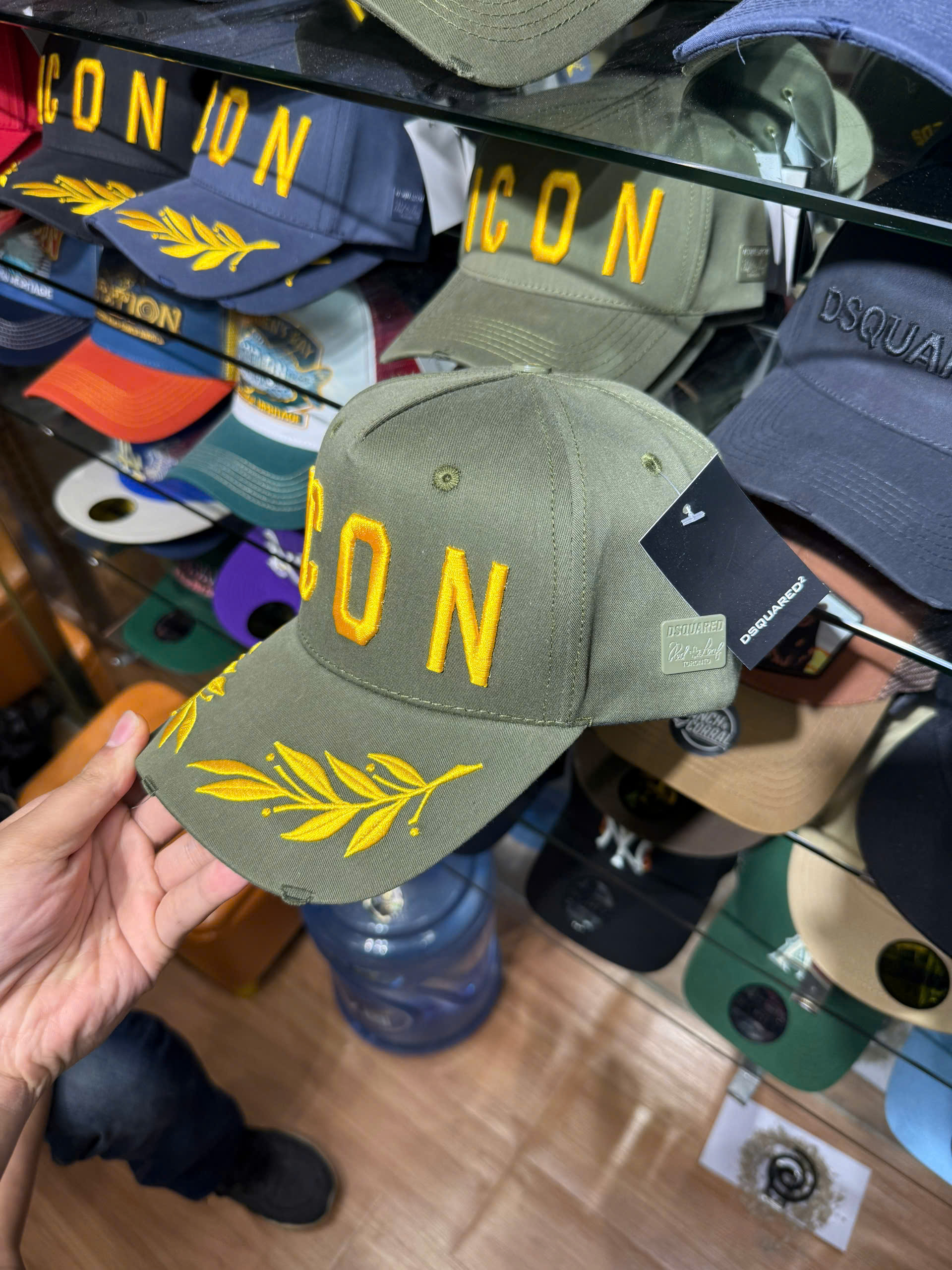 Mũ lưỡi trai, nón kết Dsquared2 DSQ2 logo chữ Icon thêu nổi các mẫu Like Auth fullbox MVT