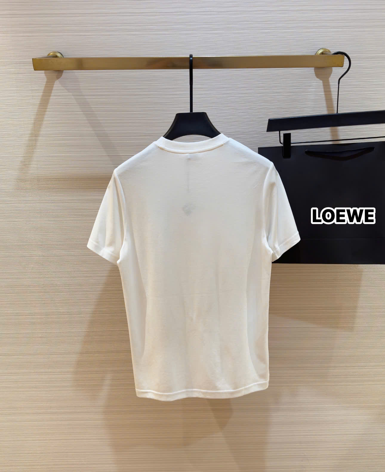 Áo phông T-shirt Loewe logo cây dừa thêu ngực Like Auth on web DDT