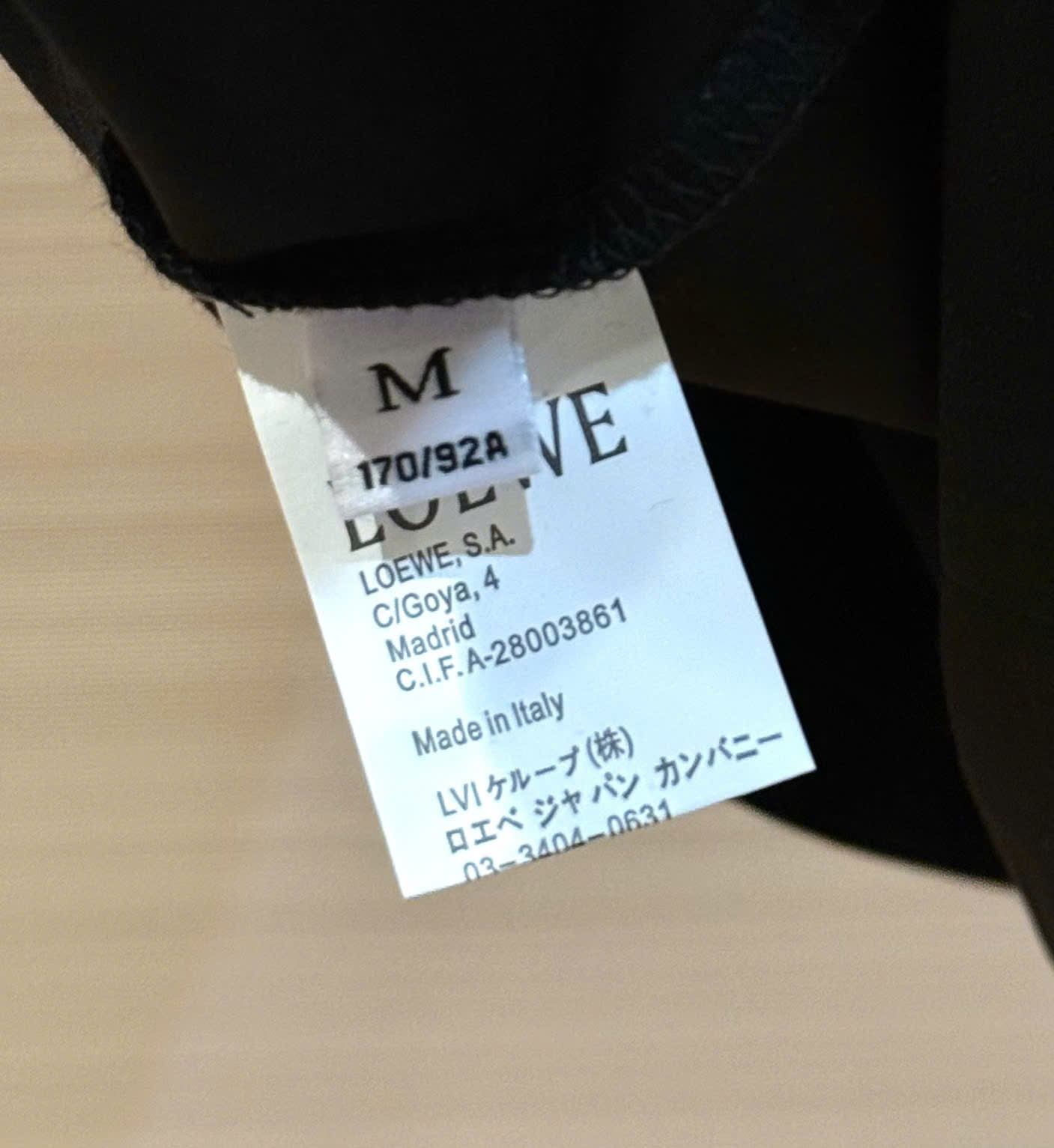 Áo phông T-shirt Loewe logo cây dừa thêu ngực Like Auth on web DDT