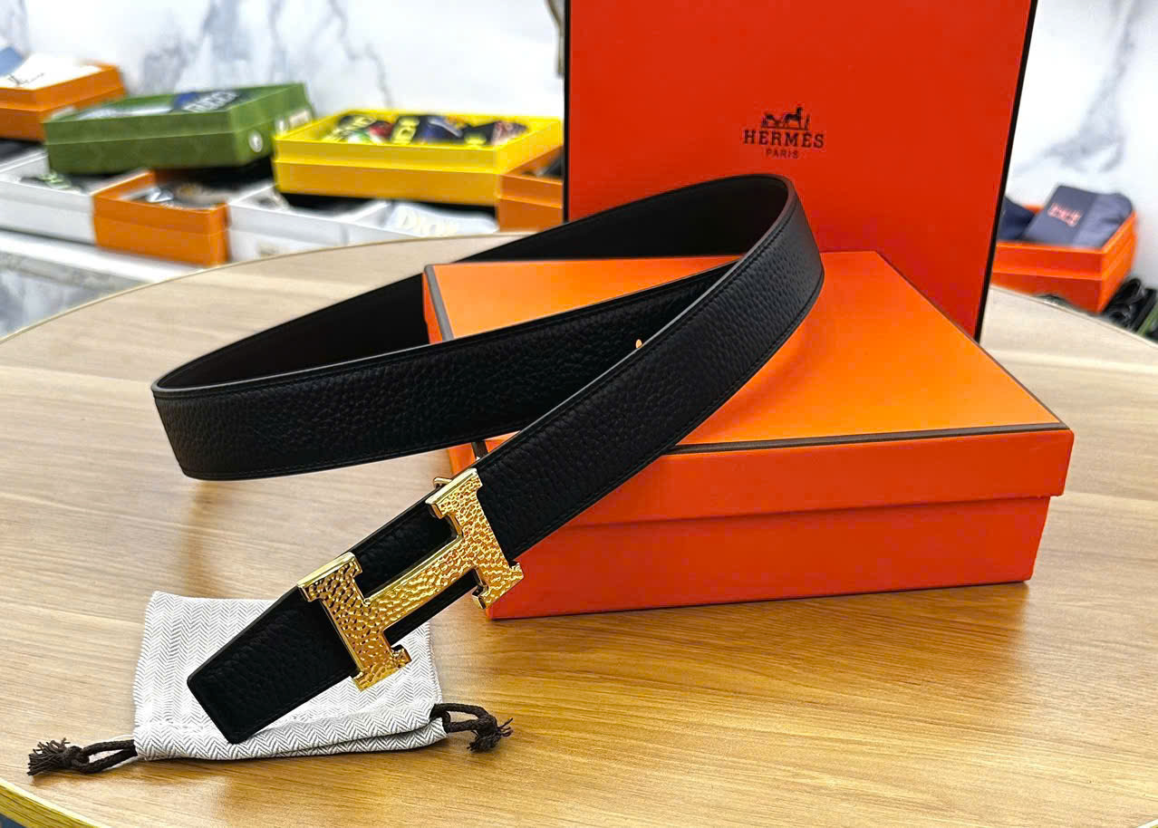 Thắt lưng, dây nịt, belt Hermes HM nhám sần Like Auth 1-1 on web fullbox LK