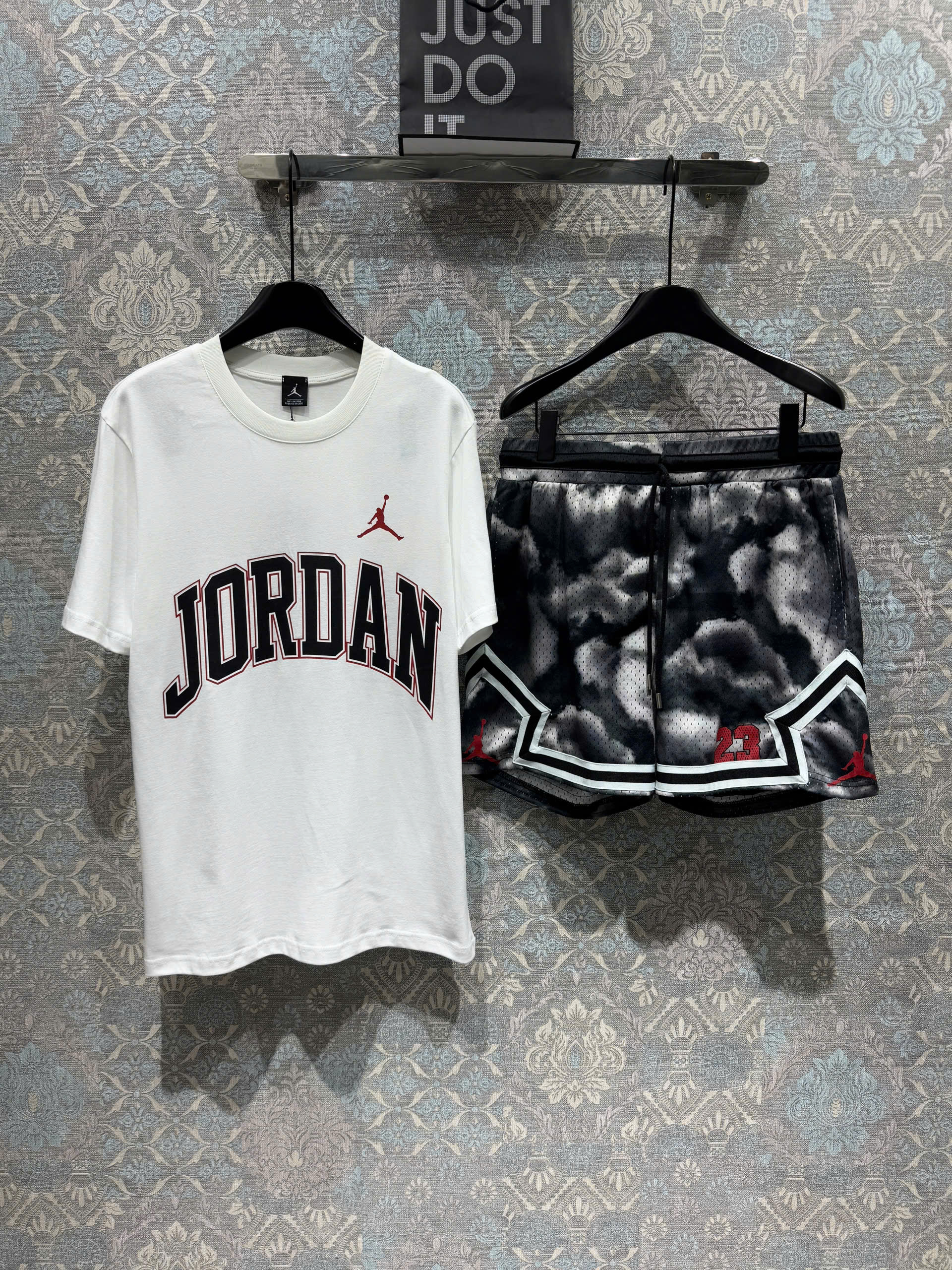 Bộ, Set hè Jordan họa tiết loang logo 23 Like Auth on web NV