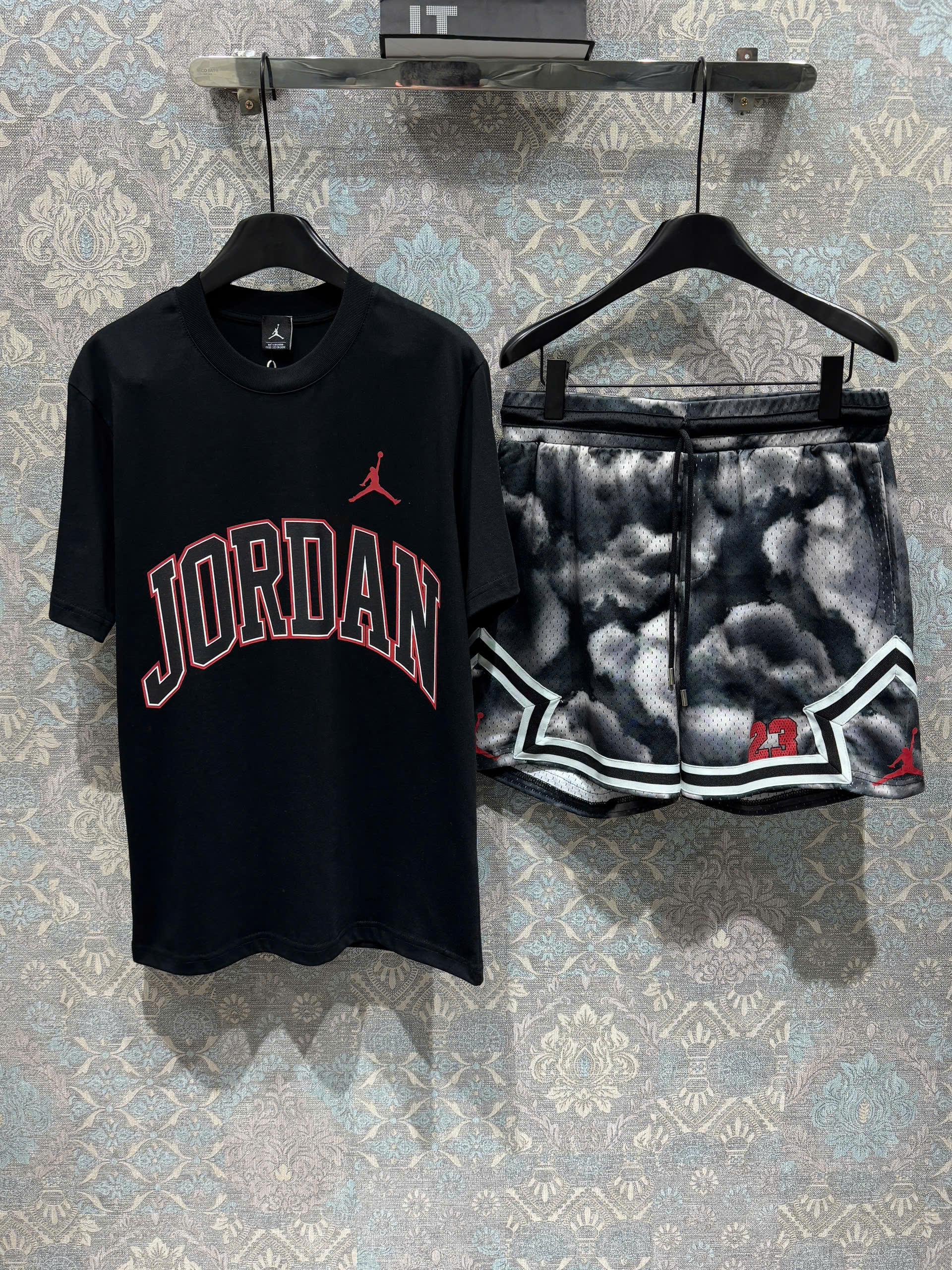 Bộ, Set hè Jordan họa tiết loang logo 23 Like Auth on web NV