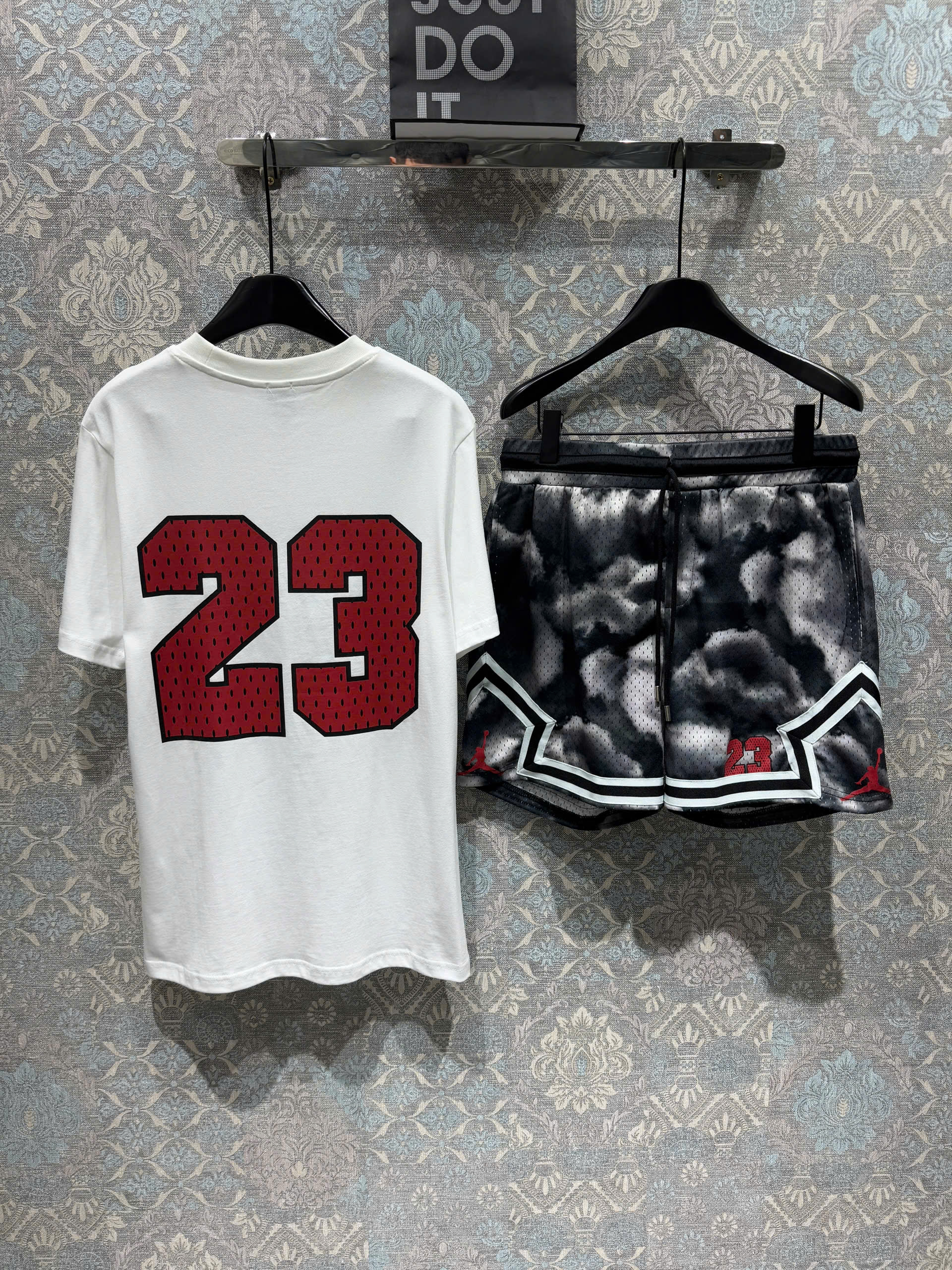 Bộ, Set hè Jordan họa tiết loang logo 23 Like Auth on web NV