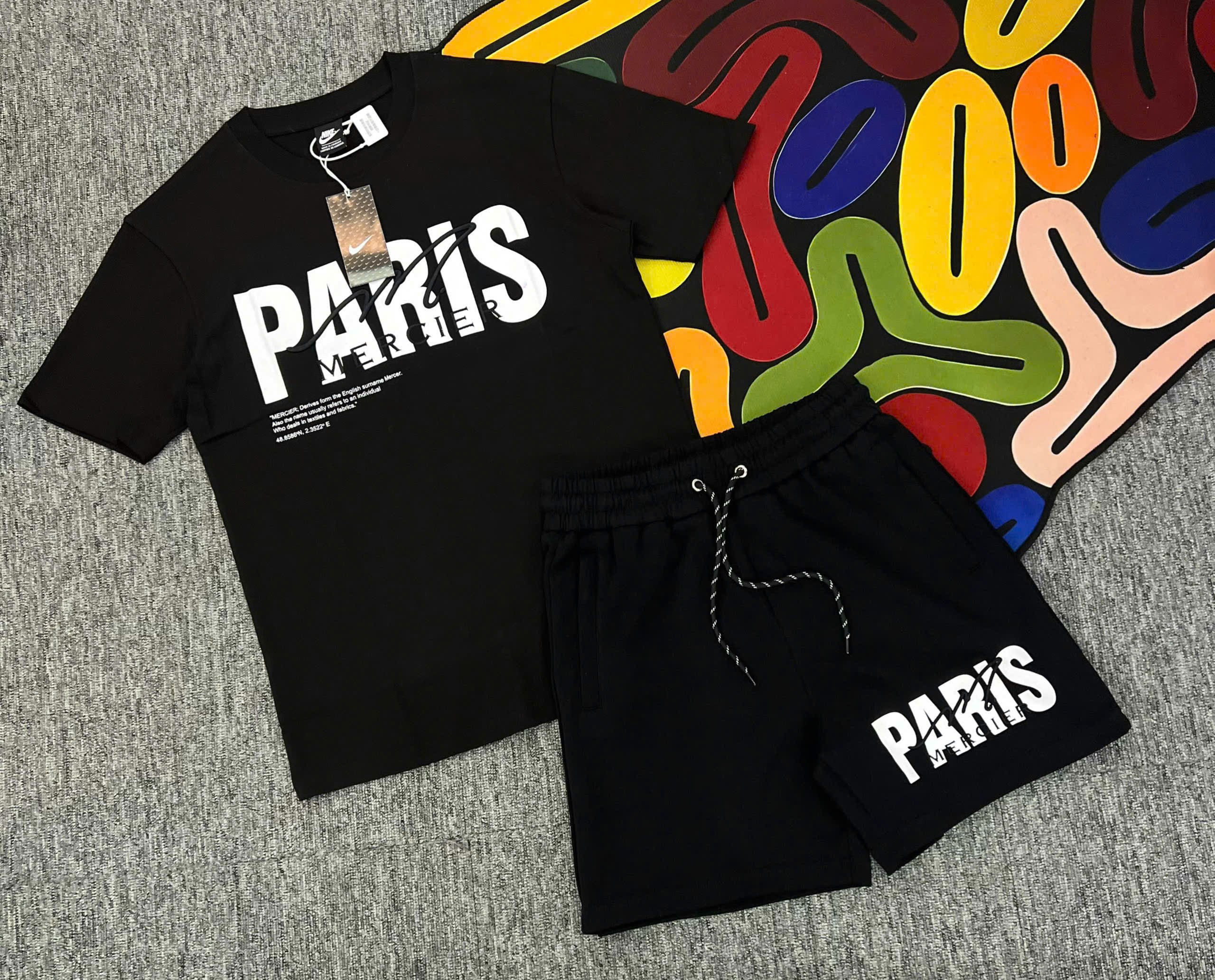 Bộ, Set hè Nike Paris họa tiết chữ Like Auth on web NV