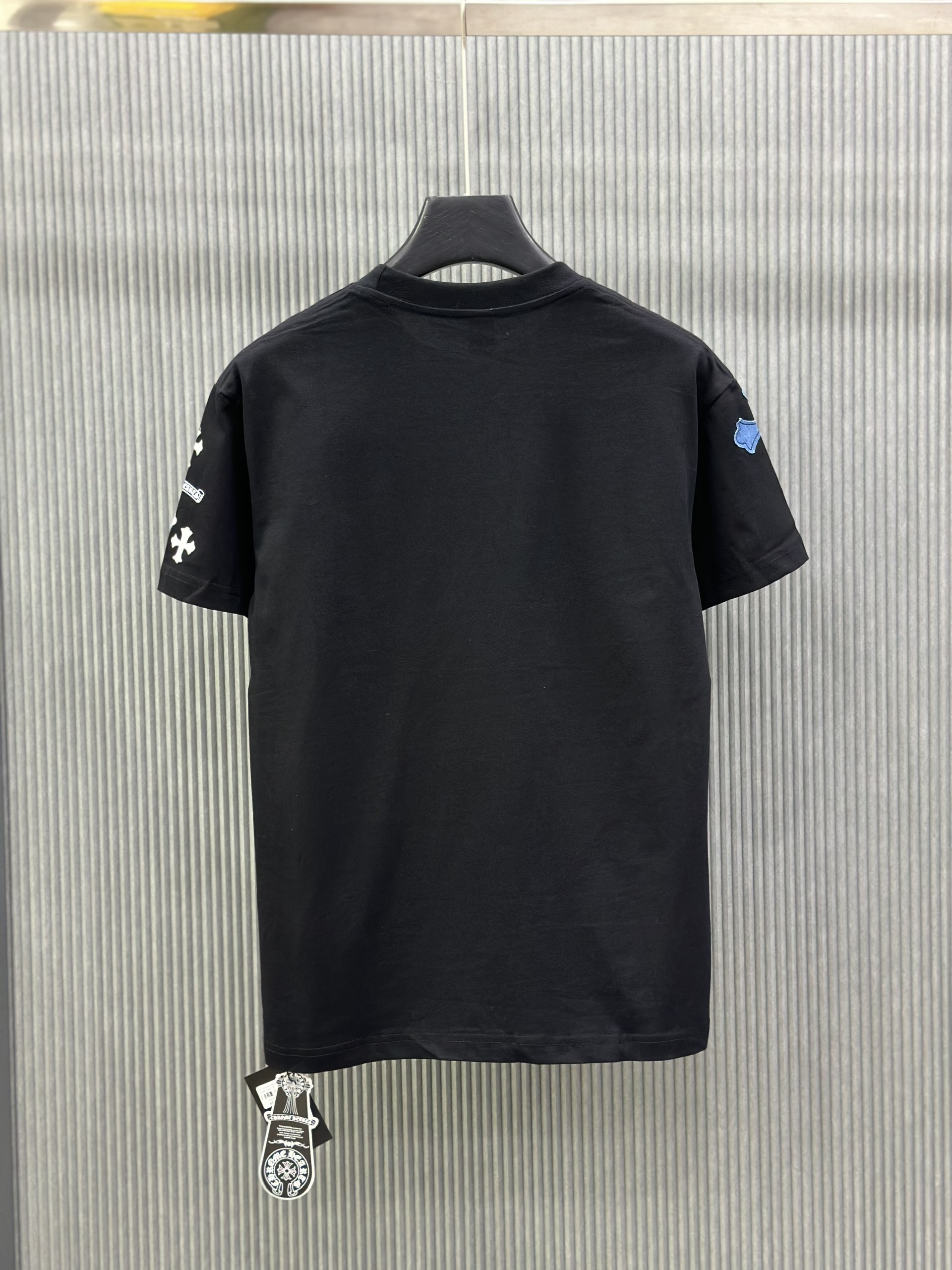 Áo phông T-shirt Chrome Heart CH họa tiết logo chữ thập thêu ngực Like Auth on web VTN NV