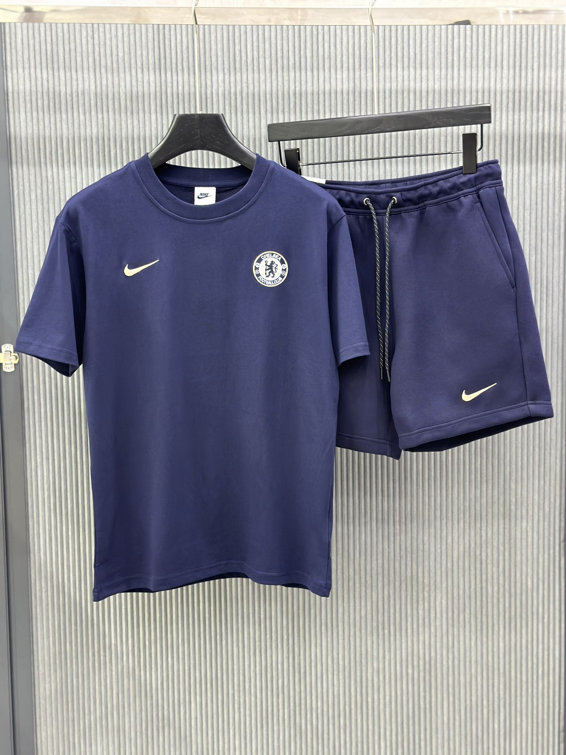 Bộ, Set hè Nike Xanh than logo Chelsea Like Auth on web VTN