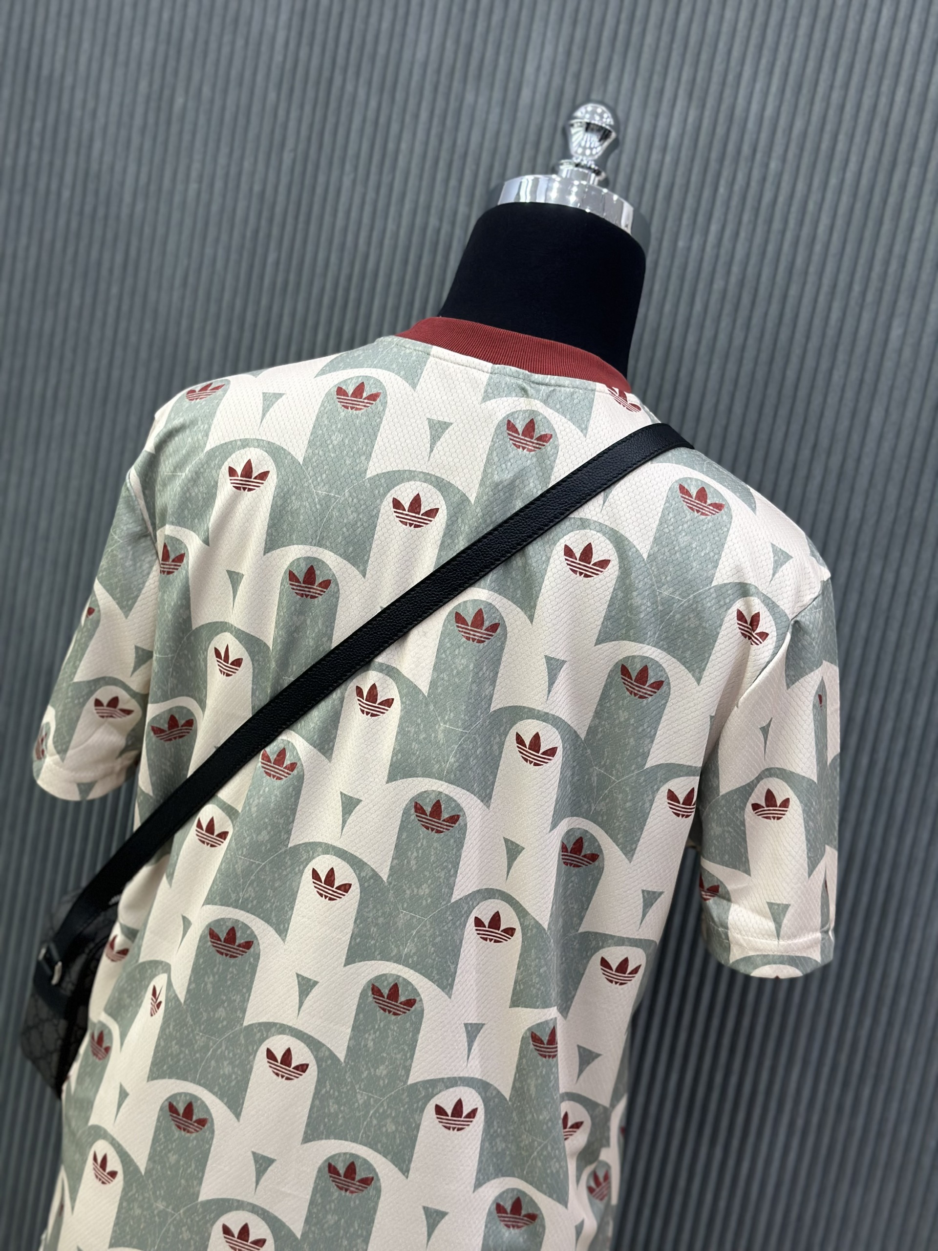 Bộ, Set hè Adidas A Xanh ngọc họa tiết logo kẻ sọc Đỏ Like Auth on web VTN