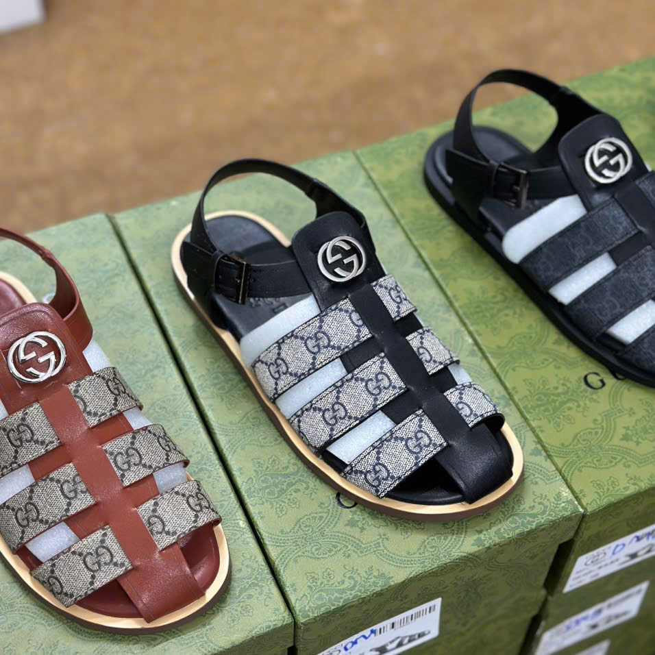 Dép rọ sandal Gucci GC các mẫu Like Auth on web fullbox bill thẻ HG