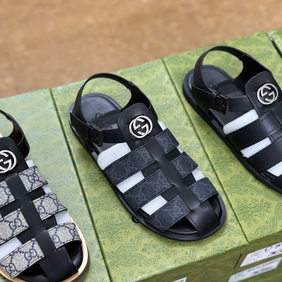 Dép rọ sandal Gucci GC các mẫu Like Auth on web fullbox bill thẻ HG