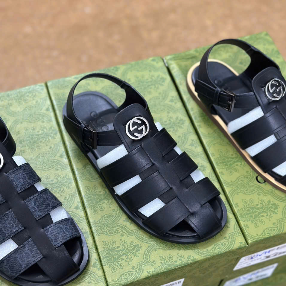 Dép rọ sandal Gucci GC các mẫu Like Auth on web fullbox bill thẻ HG