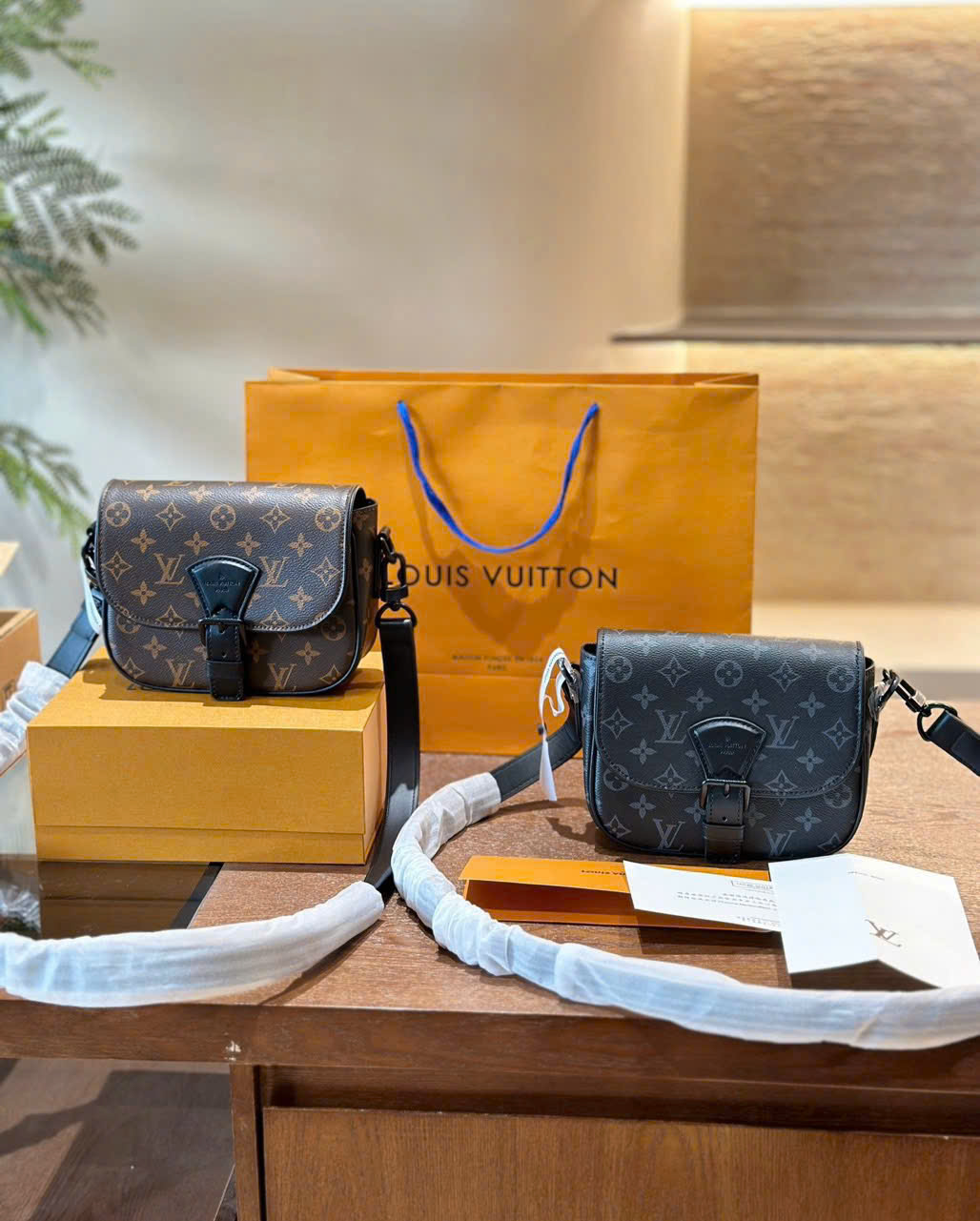 Túi đeo chéo Louis Vuitton LV các mẫu họa tiết hoa vân size 20x17x7cm Like Auth on web fullbox bill thẻ PLD