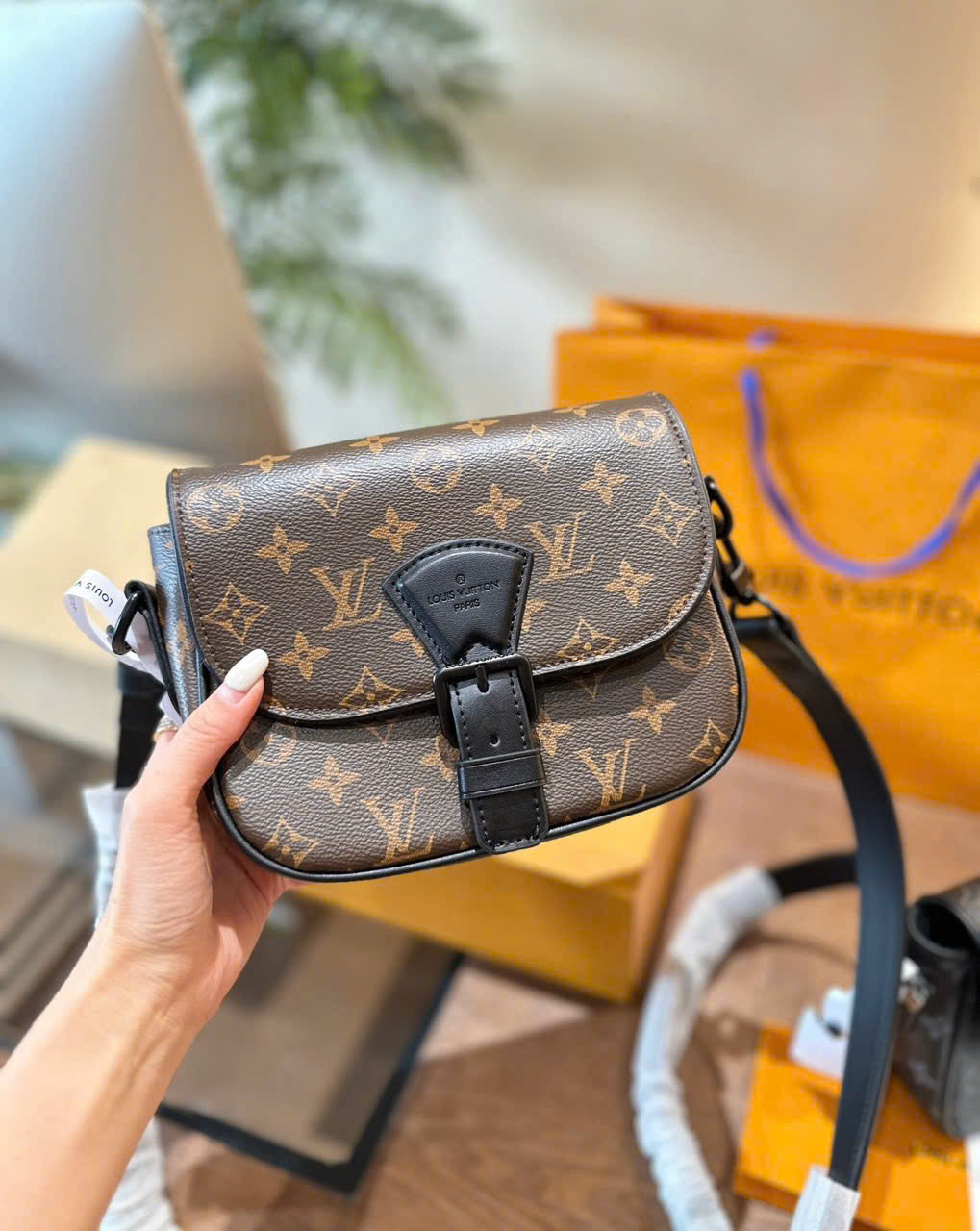 Túi đeo chéo Louis Vuitton LV các mẫu họa tiết hoa vân size 20x17x7cm Like Auth on web fullbox bill thẻ PLD