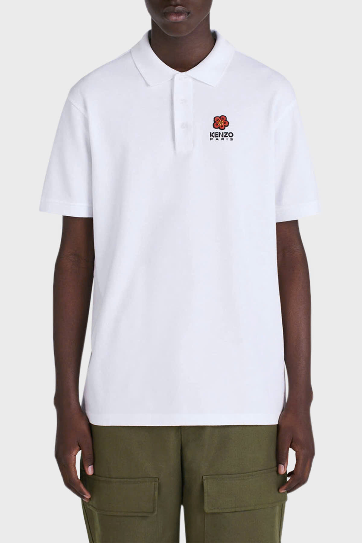 Áo polo Kenzo KZ logo chữ Hoa thêu ngực Like Auth 1-1 on web CD