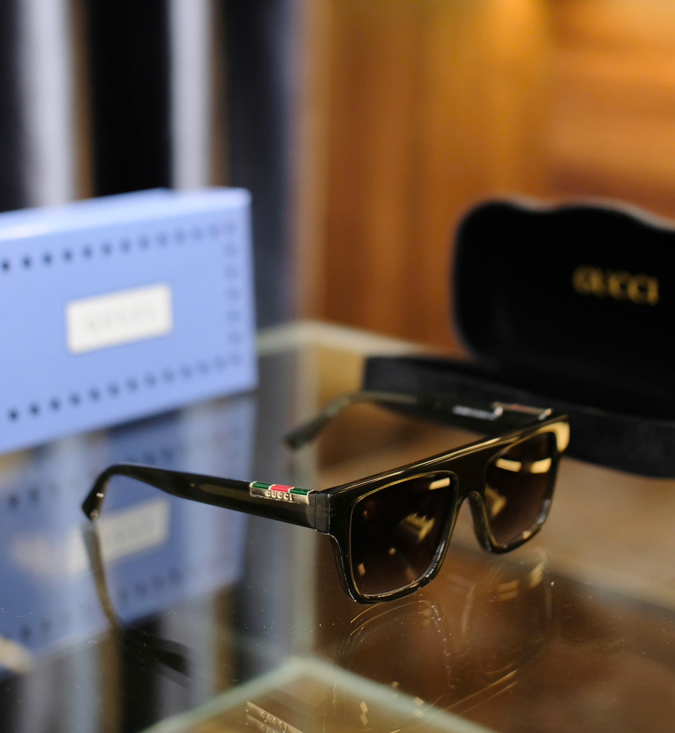 Kính mắt thời trang Gucci GC logo chữ gọng Like Auth on web fullbox DDT