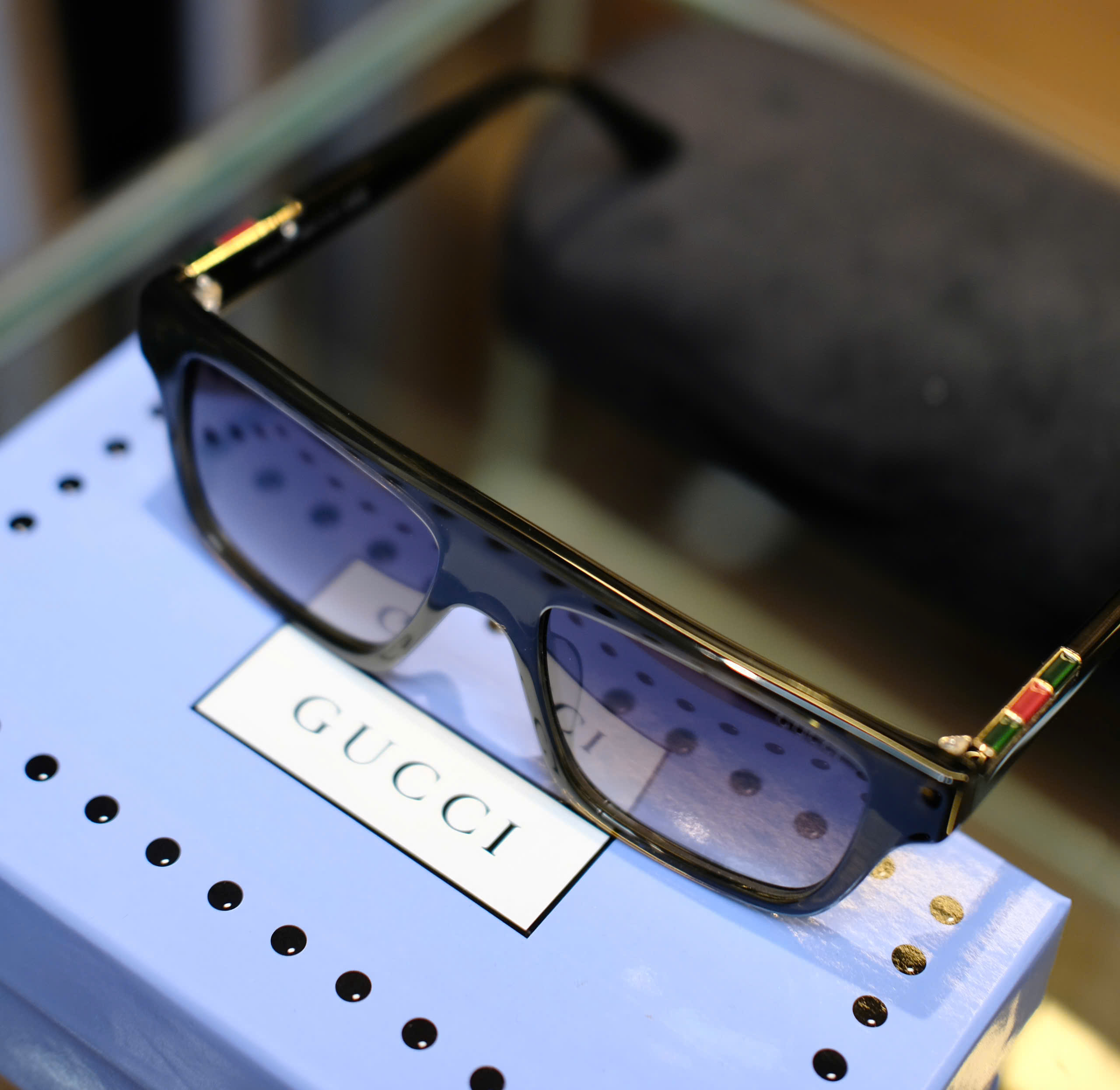 Kính mắt thời trang Gucci GC logo chữ gọng Like Auth on web fullbox DDT