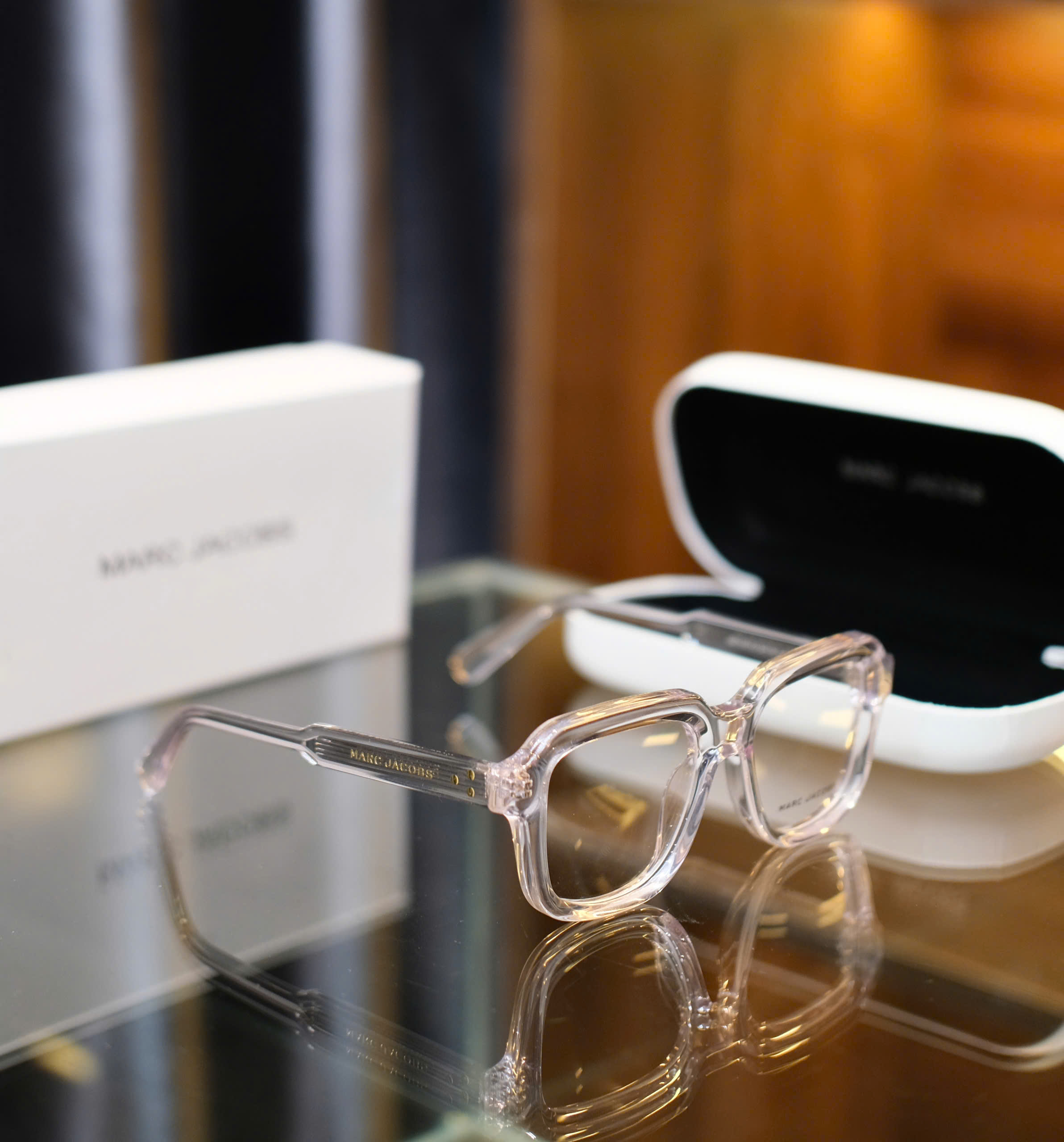 Kính mắt thời trang Marc Jacobs Trắng trong Like Auth on web fullbox DDT