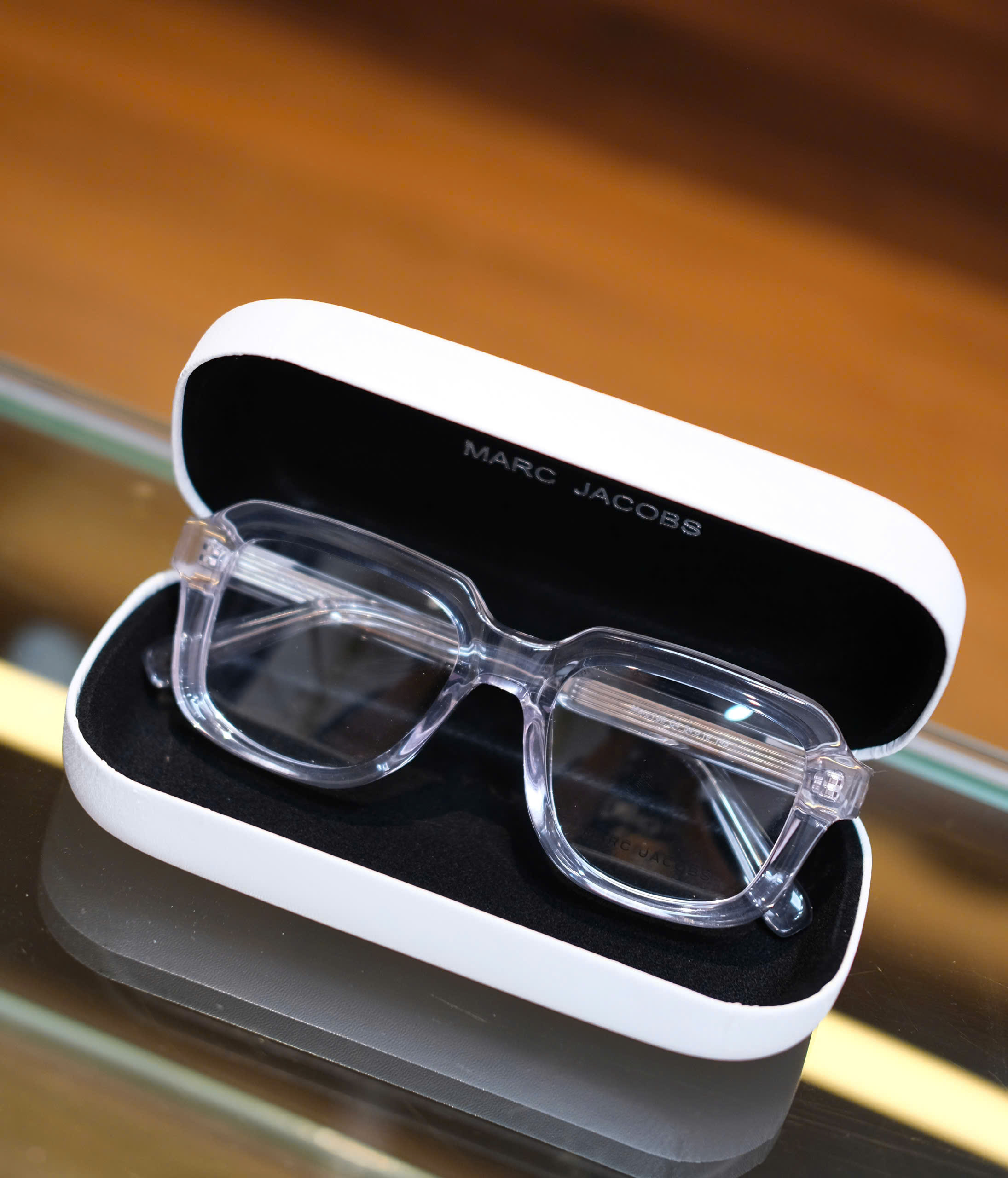 Kính mắt thời trang Marc Jacobs Trắng trong Like Auth on web fullbox DDT