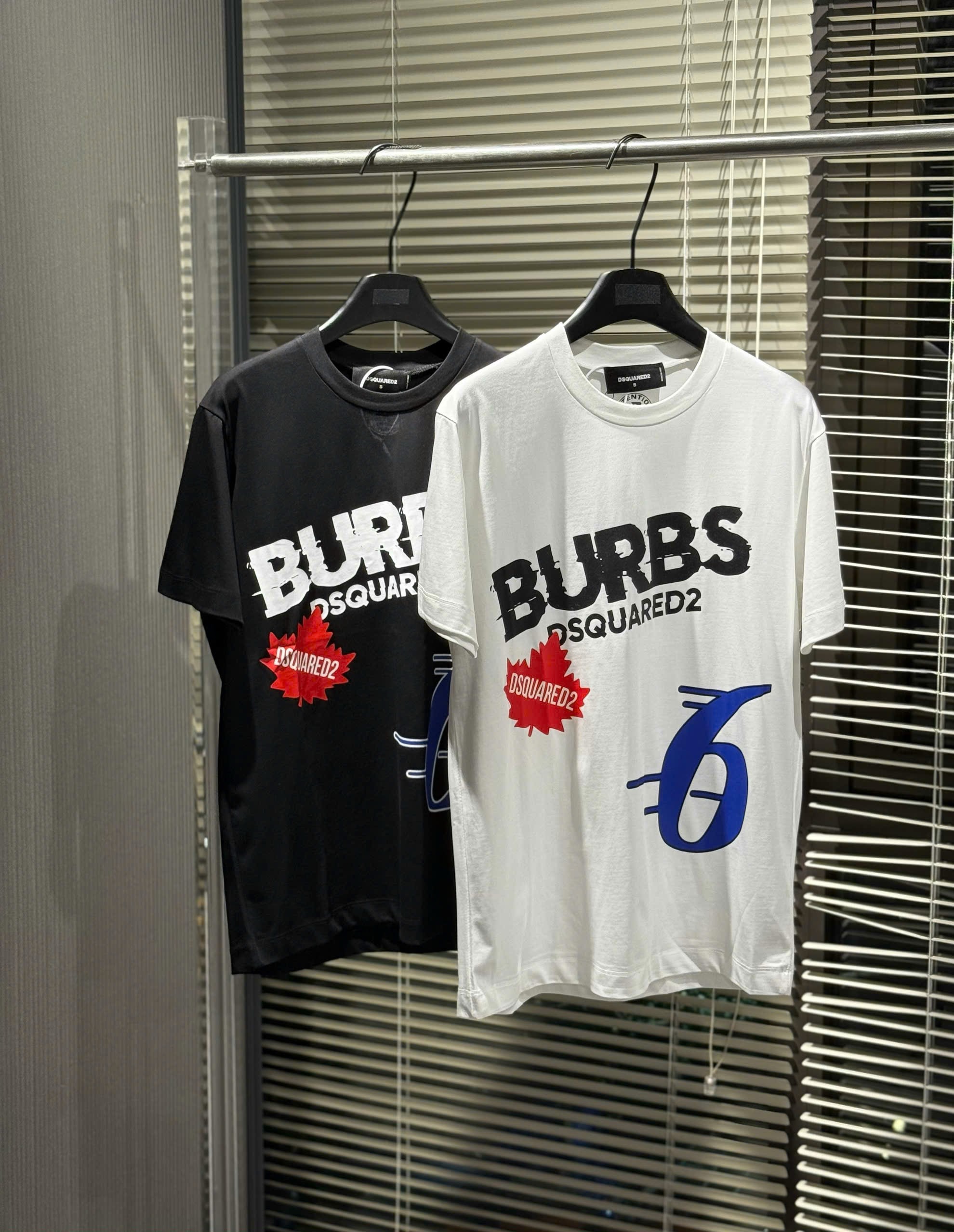 Áo phông T-shirt Dsquared2 DSQ2 họa tiết chữ số Like Auth on web NV