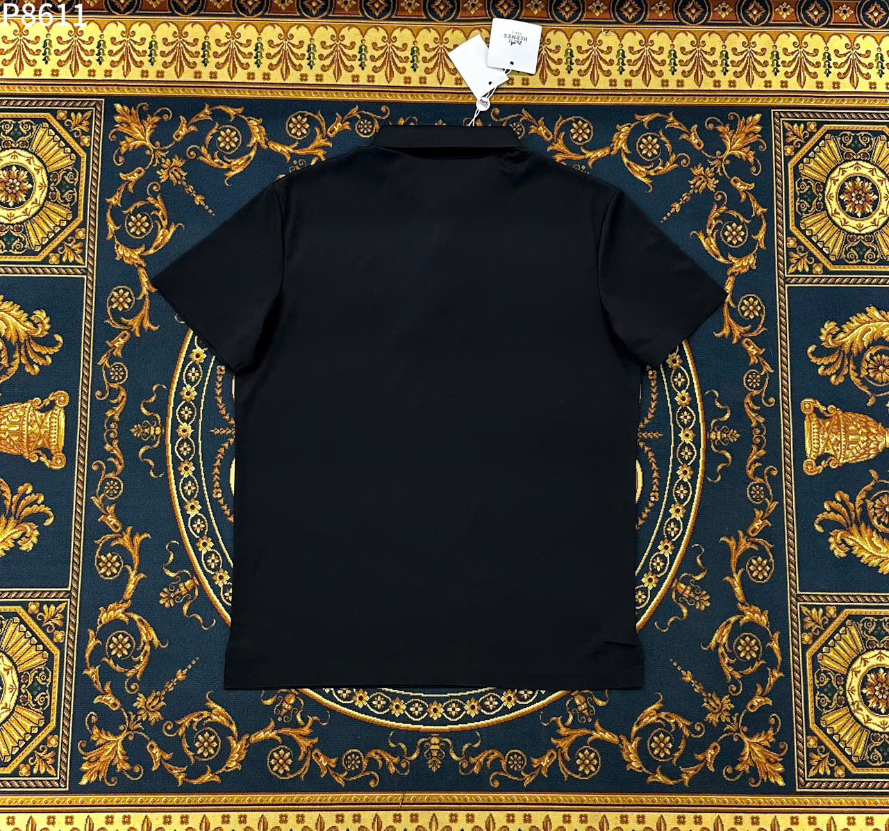Áo polo Hermes HM logo ngựa ngực Like Auth 1-1 on web LK