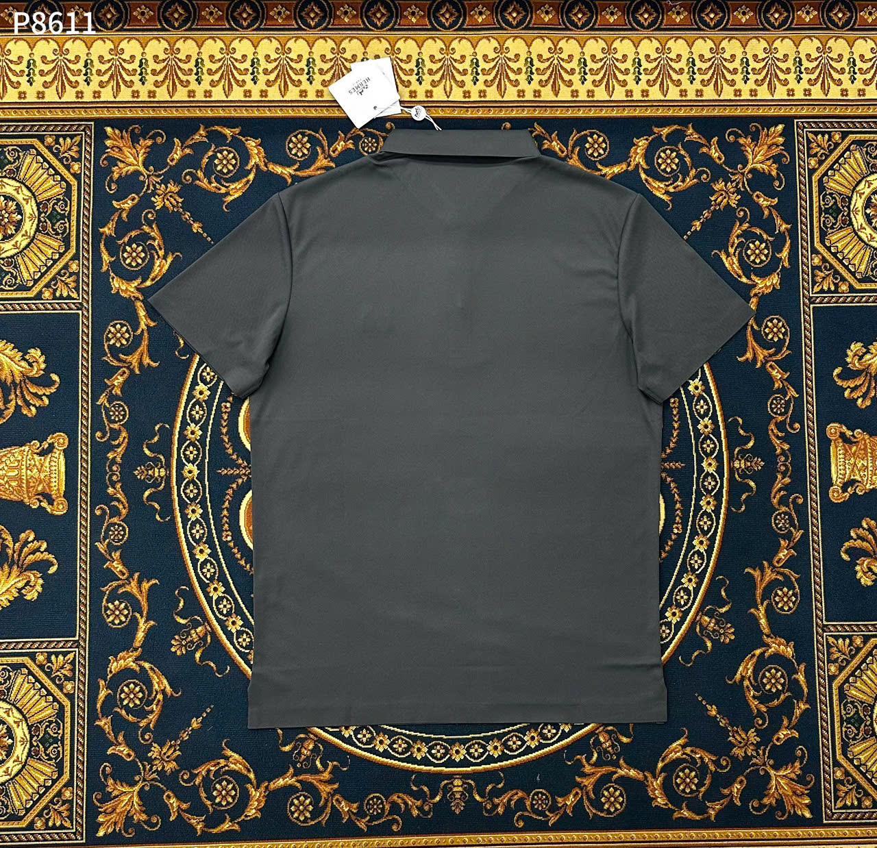 Áo polo Hermes HM logo ngựa ngực Like Auth 1-1 on web LK