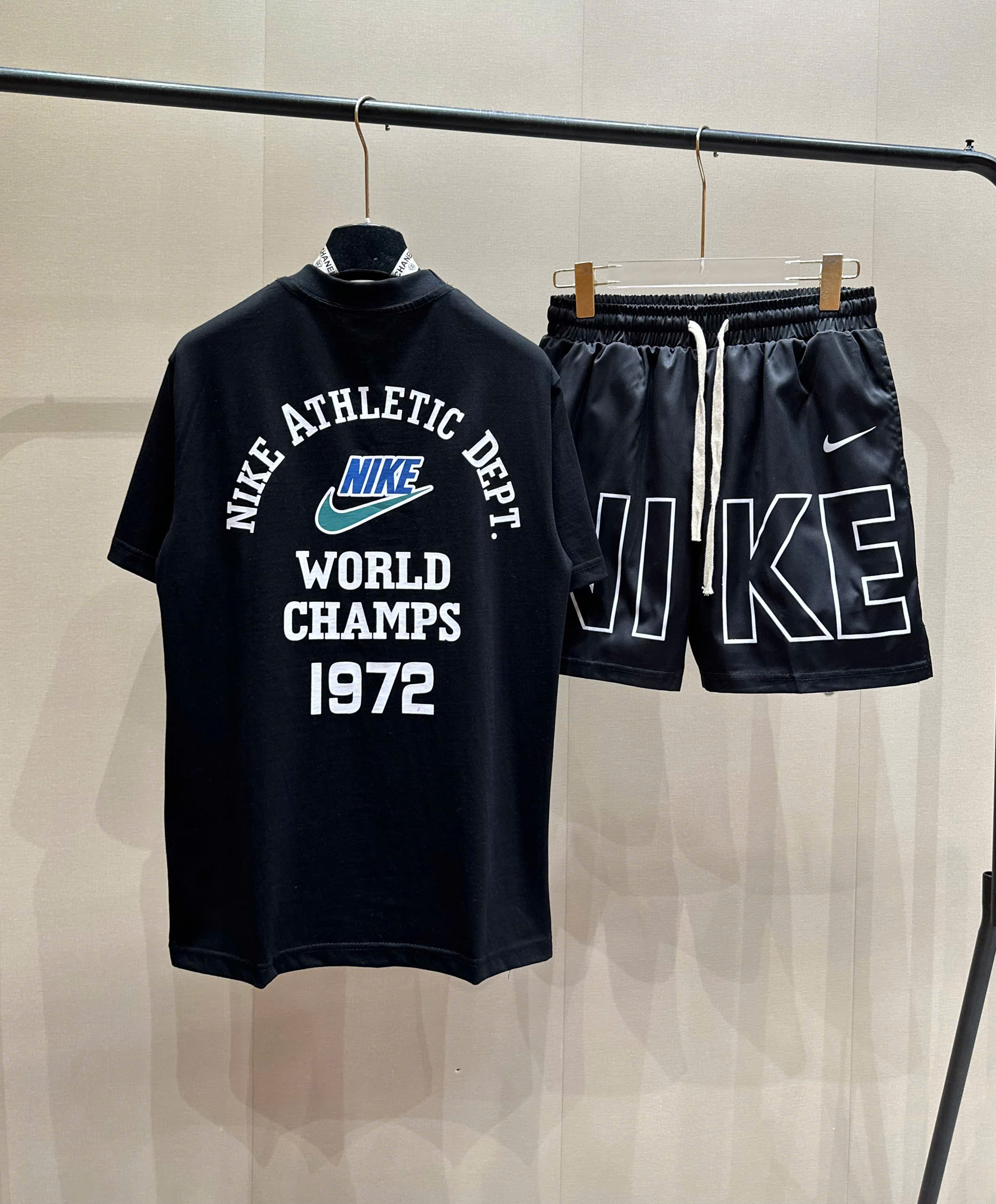 Bộ, Set hè Nike NK họa tiết chữ 1972 Like Auth on web NV
