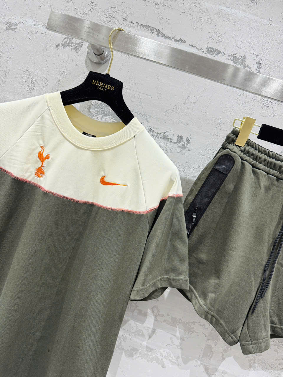 Bộ, Set hè Nike NK phối màu logo thêu Like Auth on web NV