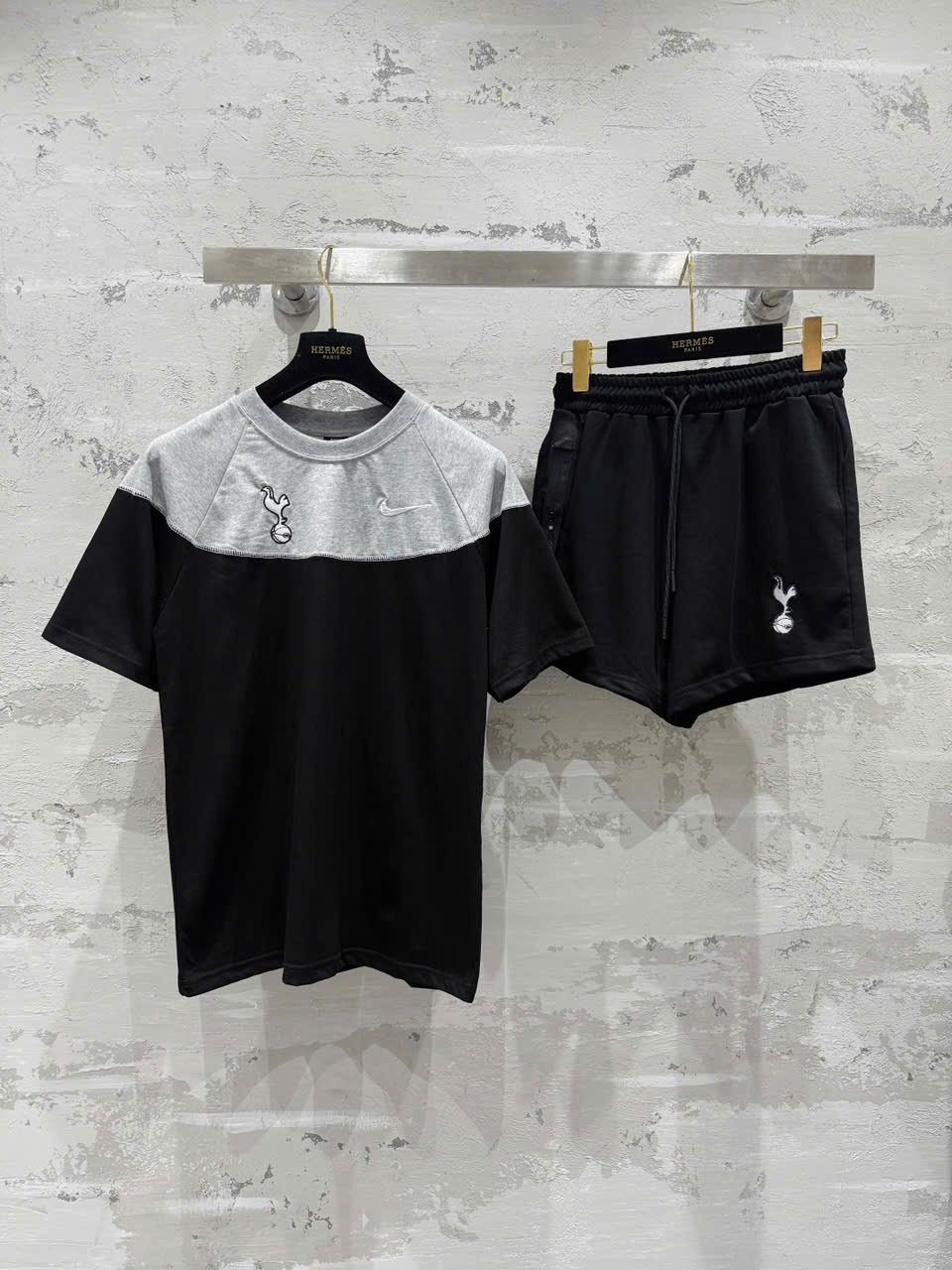 Bộ, Set hè Nike NK phối màu logo thêu Like Auth on web NV