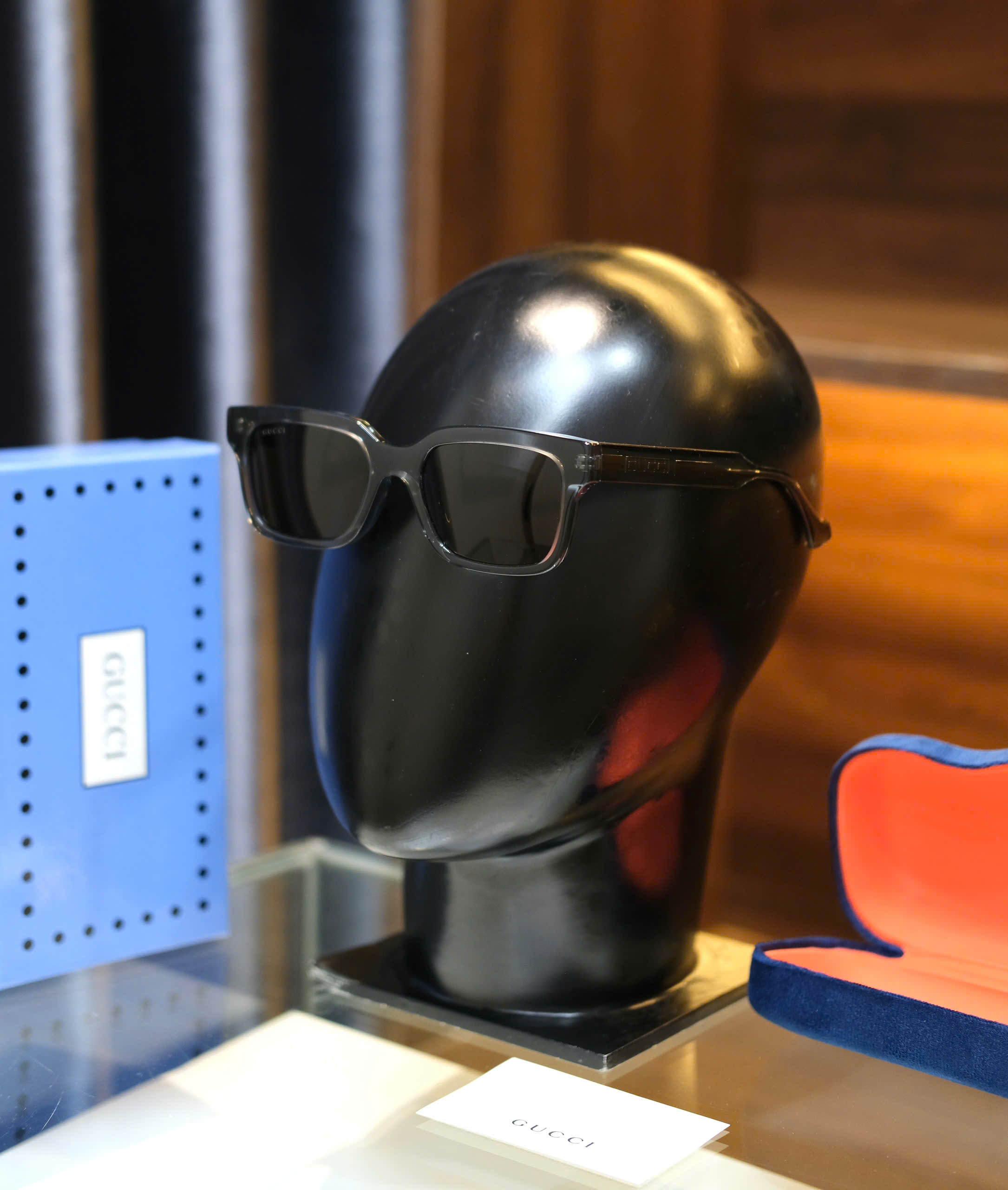 Kính mắt thời trang Gucci GC Đen trong Like Auth on web fullbox DDT