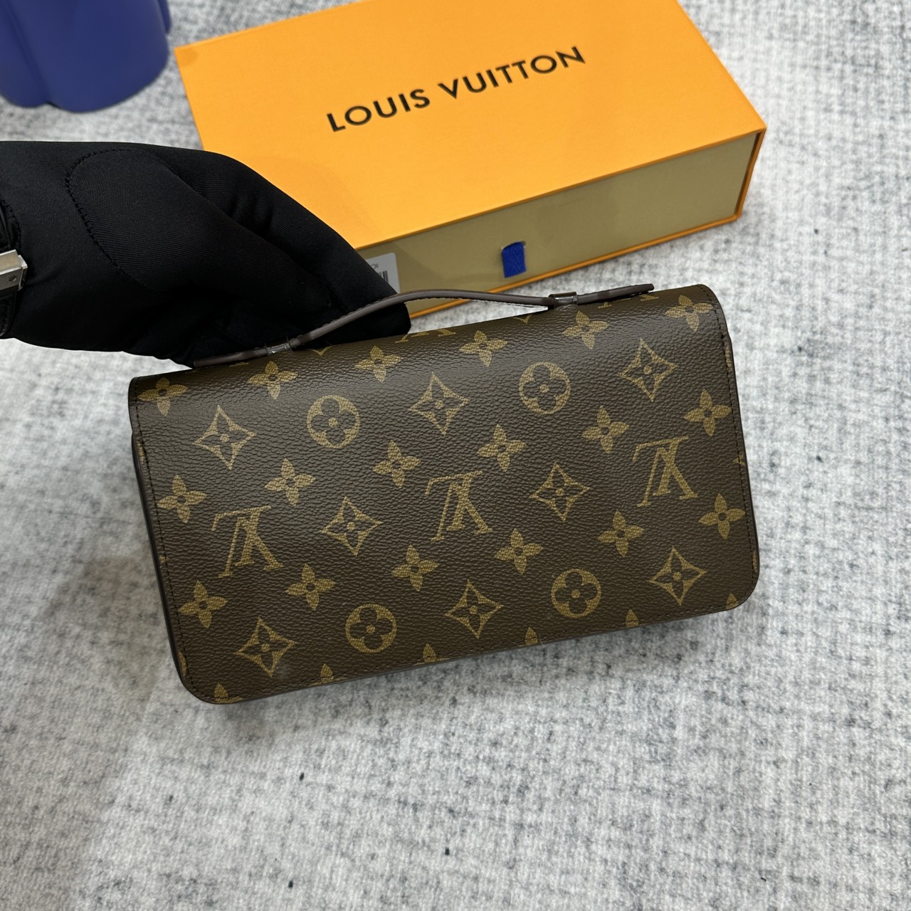 Túi clutch cầm tay Louis Vuitton LV các mẫu size 22x12x5cm Like Auth Fullbox phụ kiện PLD