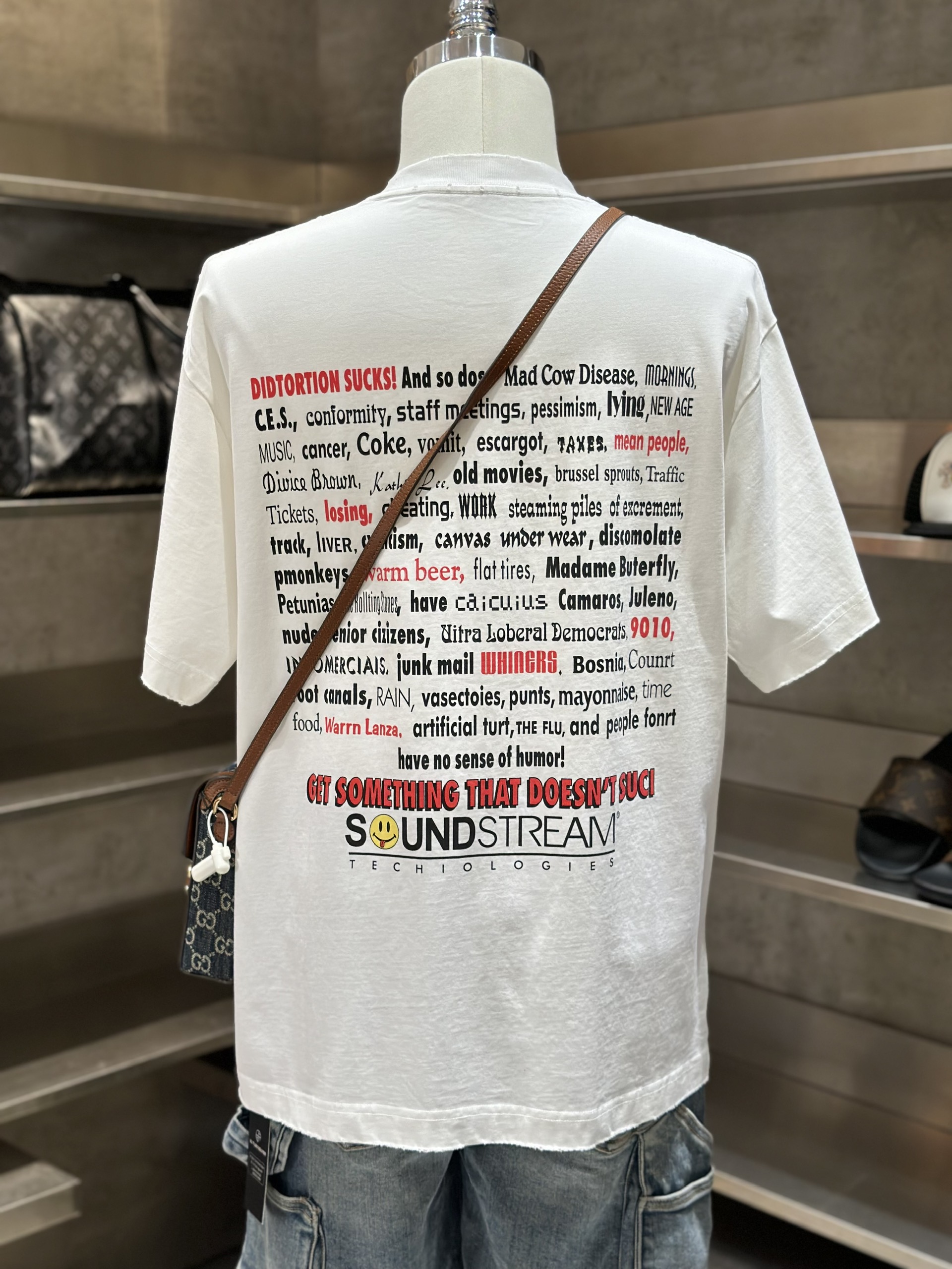Áo phông T-shirt Local Trắng mặt cười họa tiết chữ Like Auth VTN