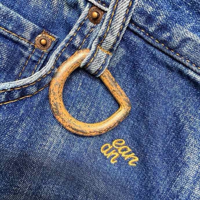 Quần Jean Dsquared2 DSQ2 Xanh móc D sắt gấu sắn Like Auth VTN