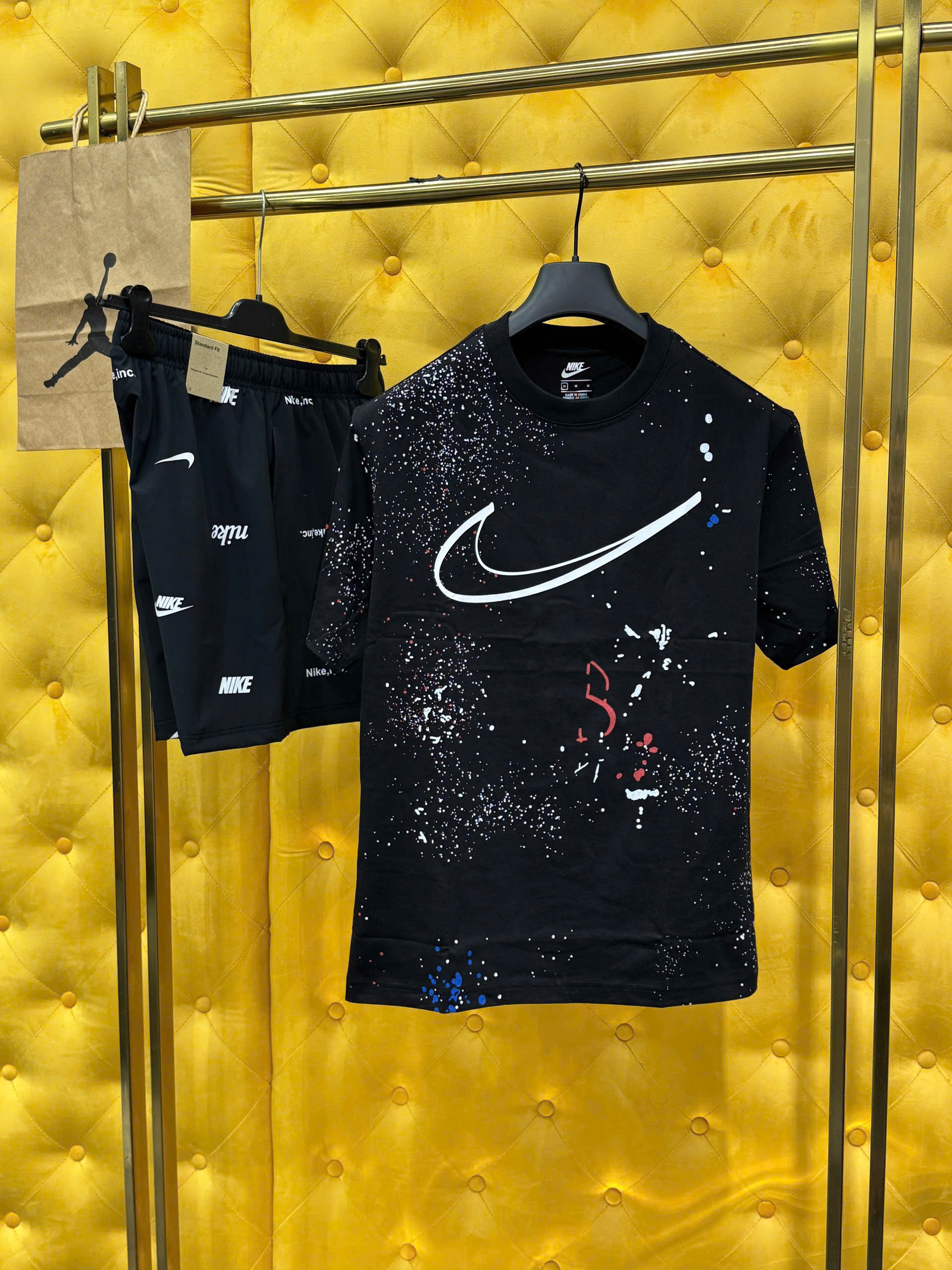 Bộ, Set hè Nike N họa tiết vẩy sơn Like Auth on web MK