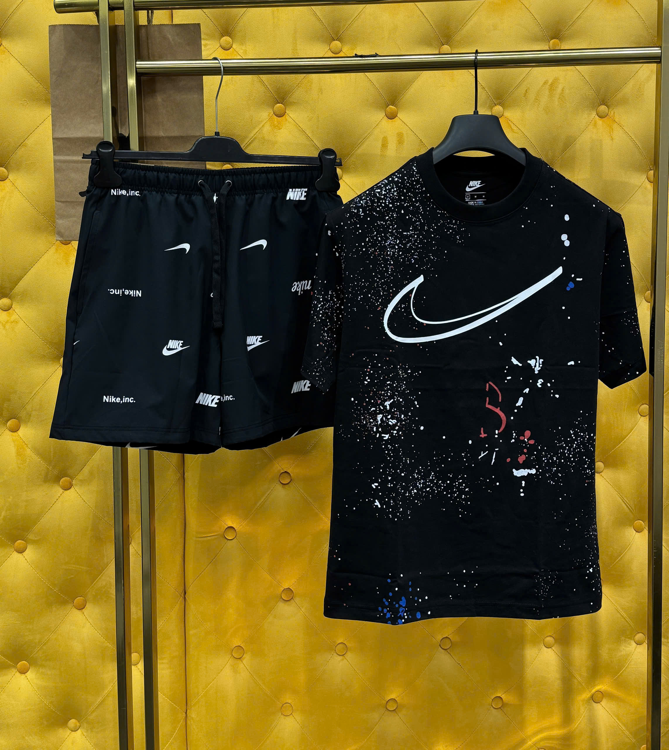 Bộ, Set hè Nike N họa tiết vẩy sơn Like Auth on web MK