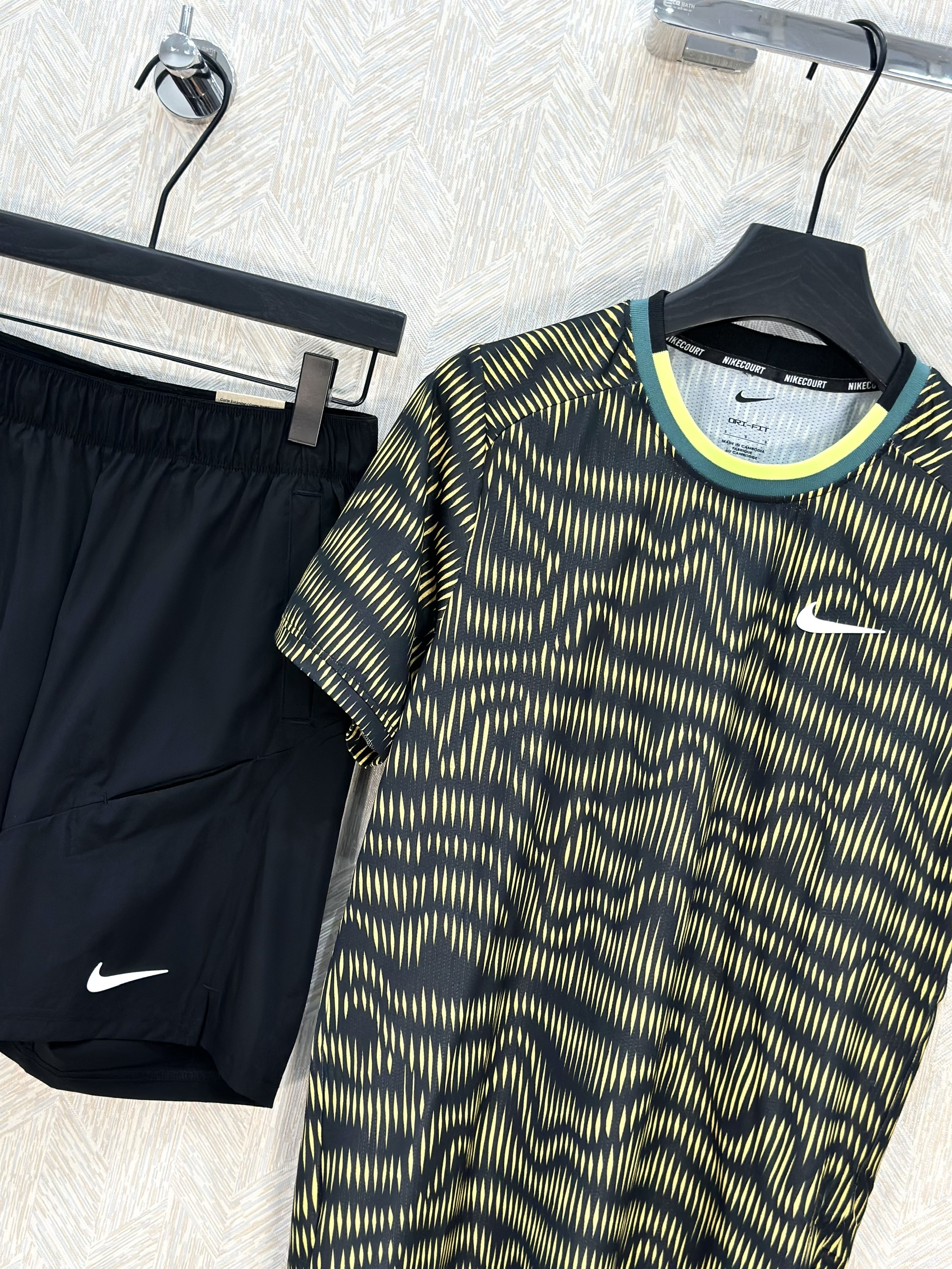 Bộ, Set hè Nike N phối màu kẻ Like Auth on web VTN