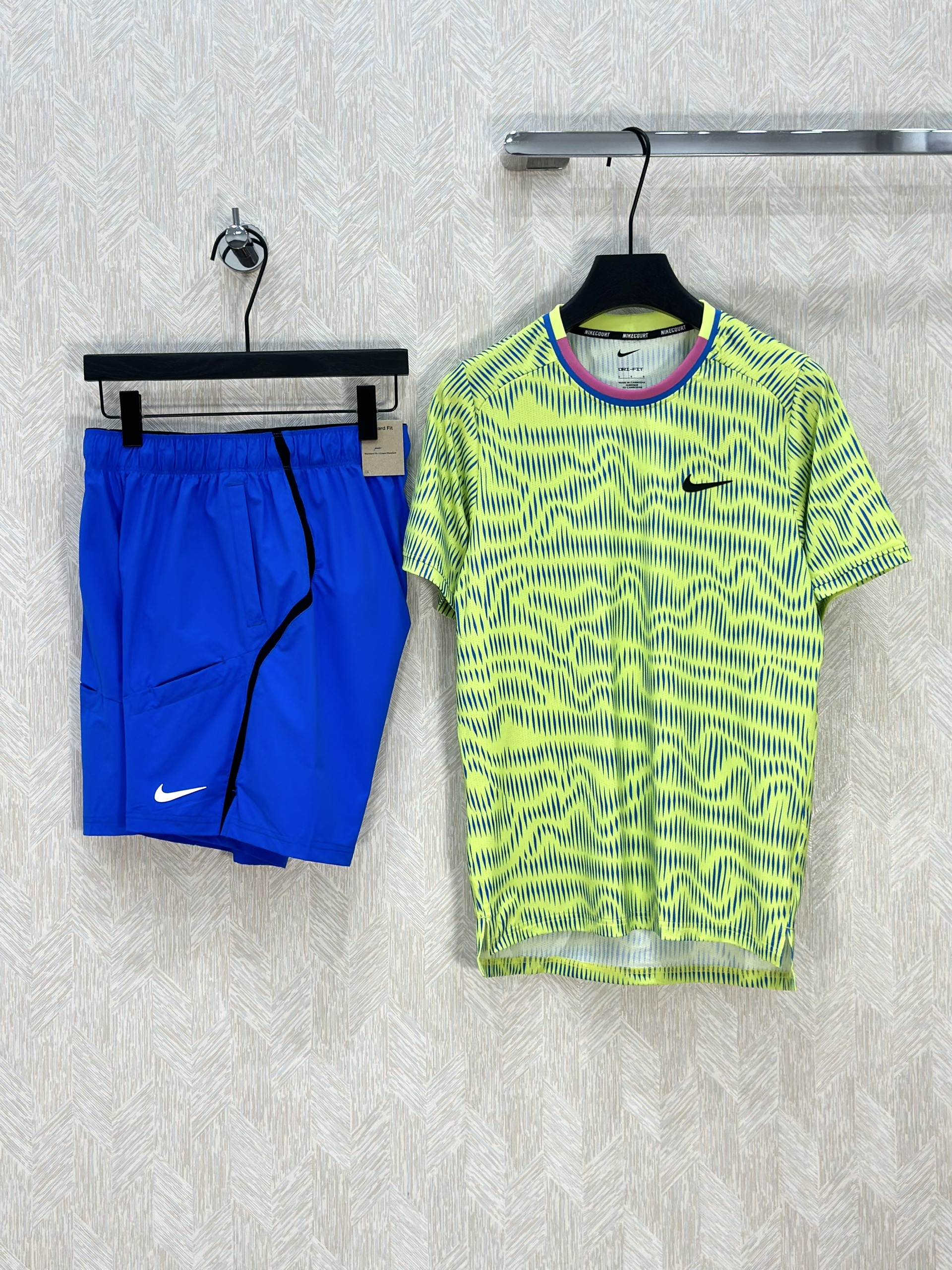 Bộ, Set hè Nike N phối màu kẻ Like Auth on web VTN