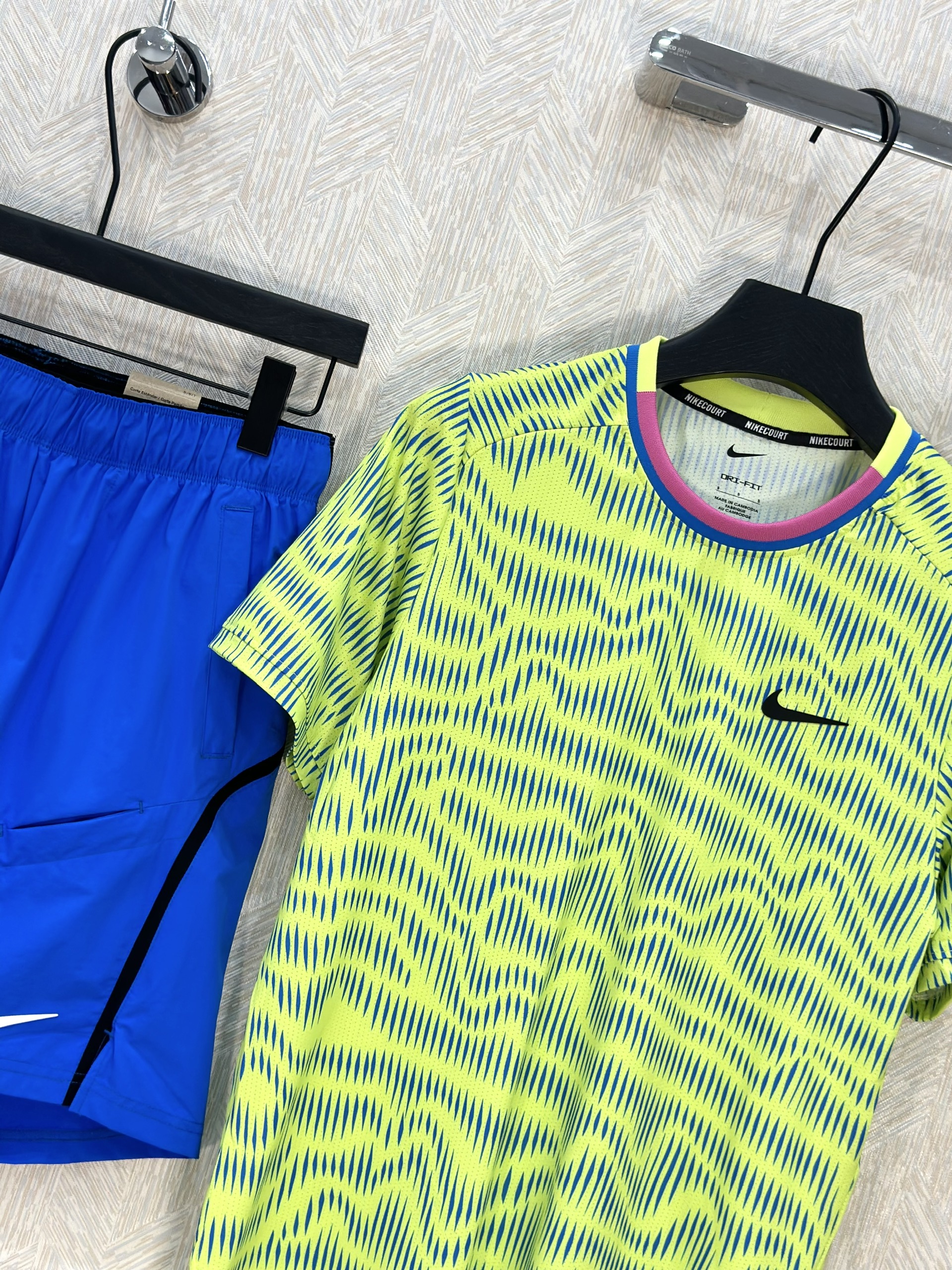 Bộ, Set hè Nike N phối màu kẻ Like Auth on web VTN