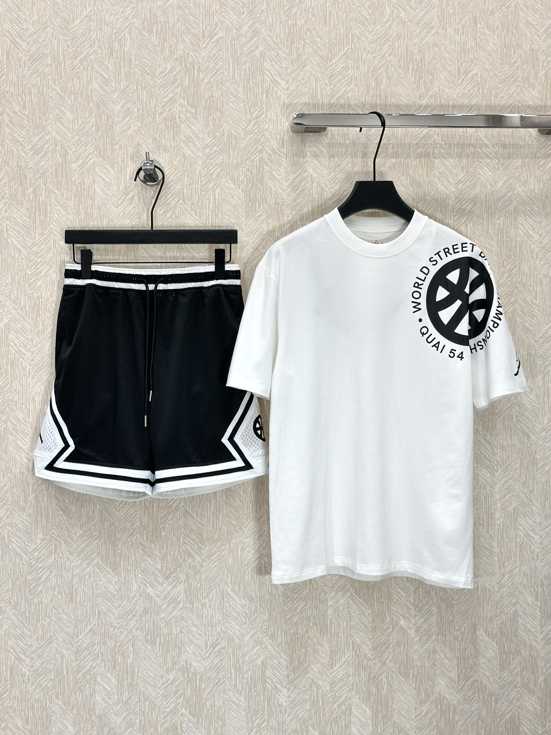 Bộ, Set hè Nike Jordan NJ phối màu logo bóng rổ Like Auth on web VTN