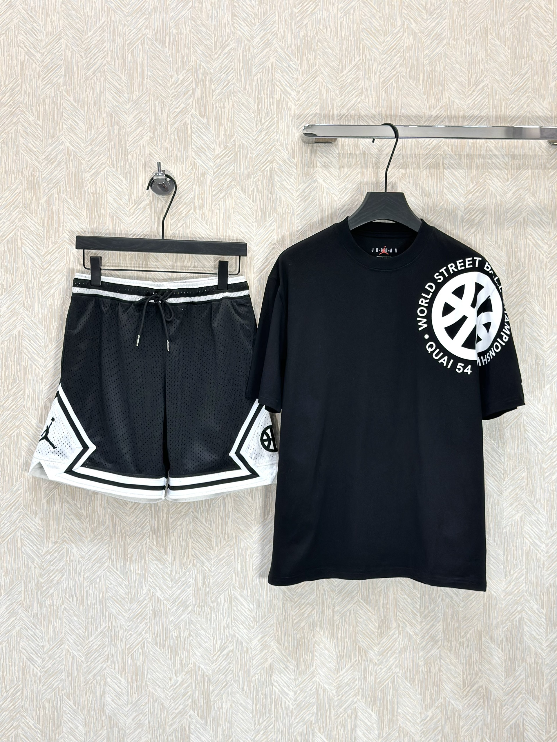 Bộ, Set hè Nike Jordan NJ phối màu logo bóng rổ Like Auth on web VTN