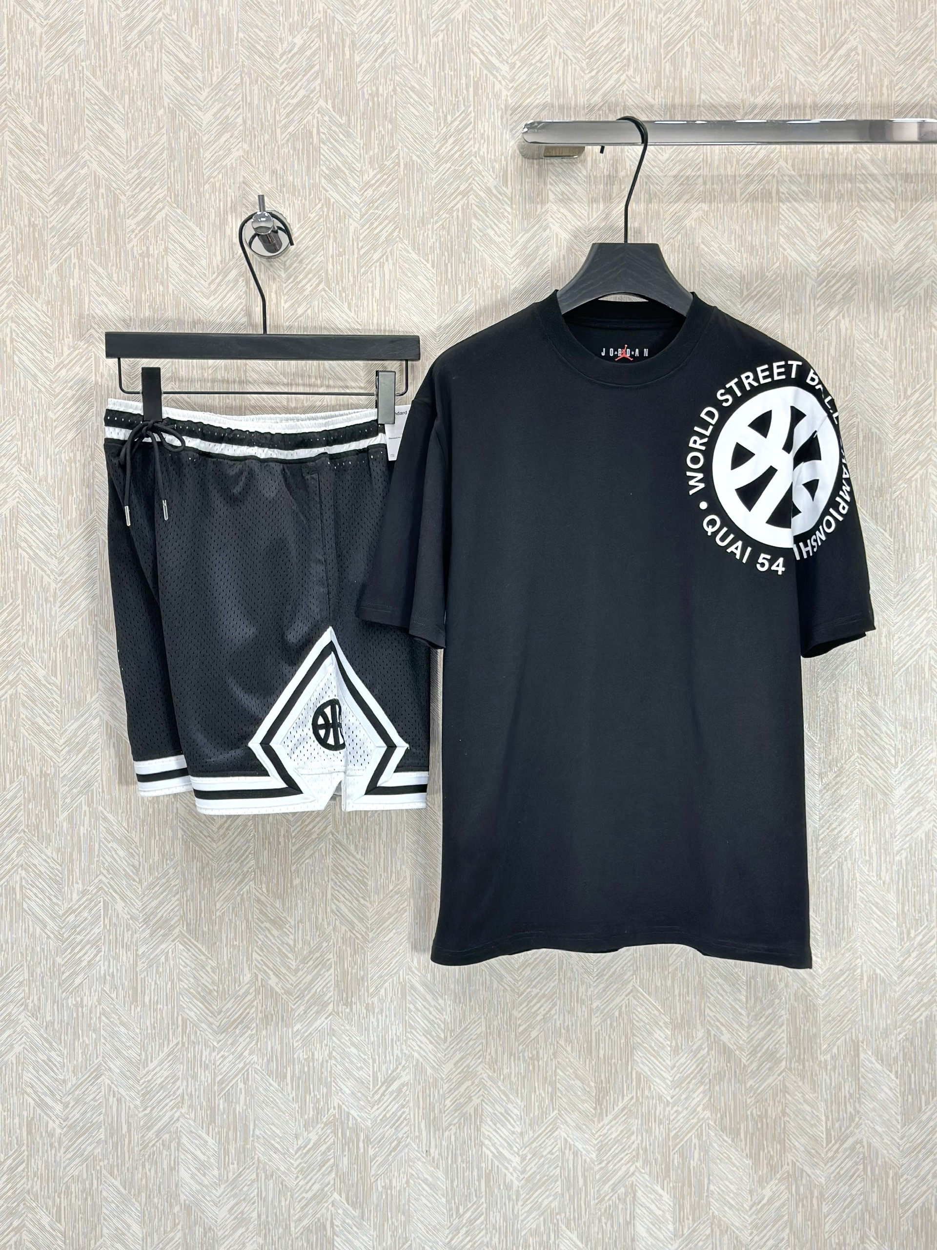 Bộ, Set hè Nike Jordan NJ phối màu logo bóng rổ Like Auth on web VTN