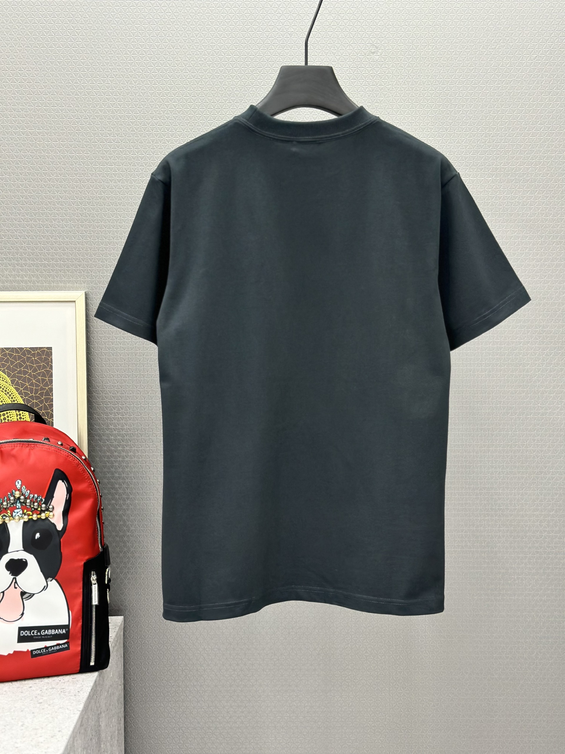 Áo phông T-shirt Dior CD logo chữ Rắn lồng thêu ngực Like Auth on web VTN