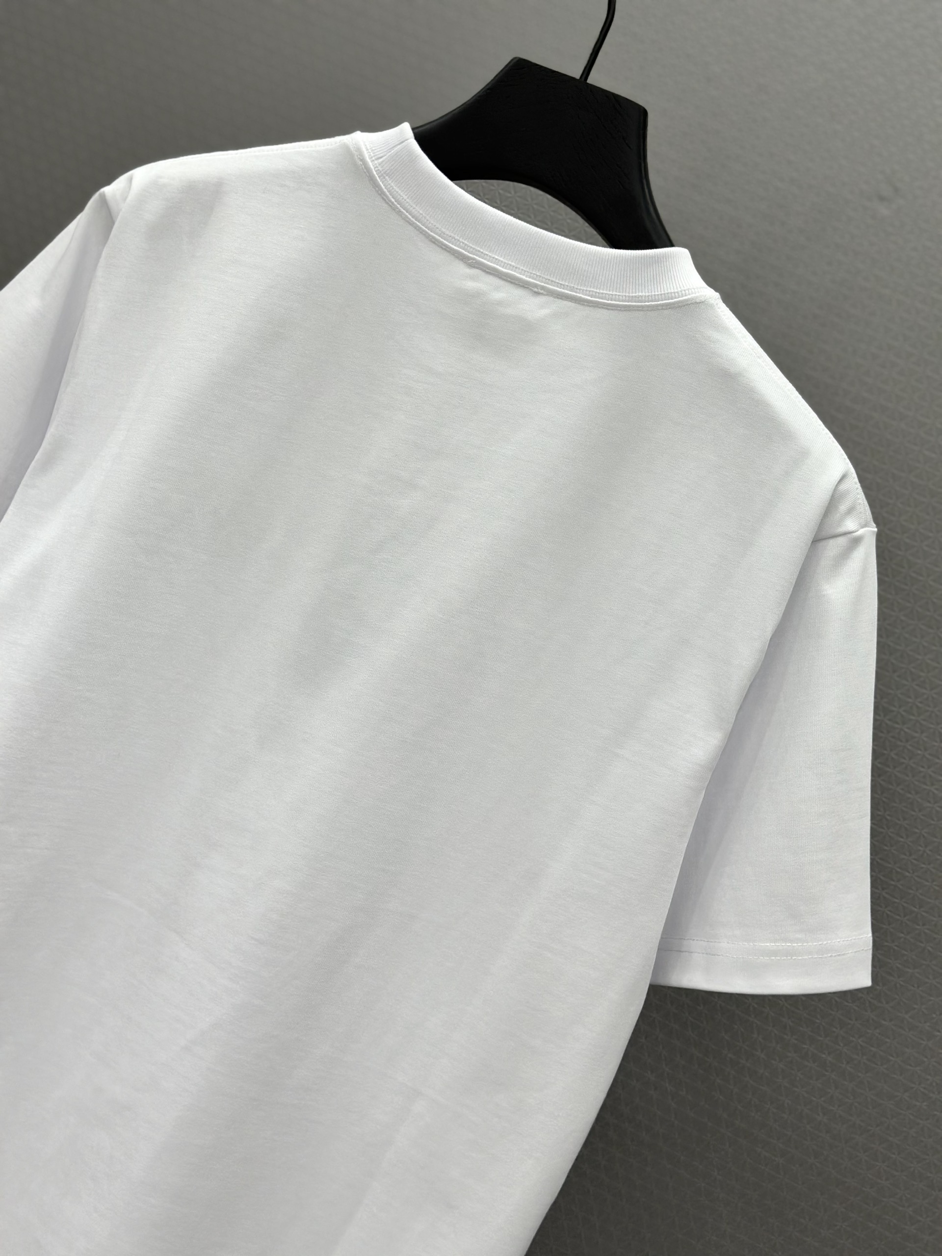 Áo phông T-shirt Dior CD logo chữ Rắn lồng thêu ngực Like Auth on web VTN