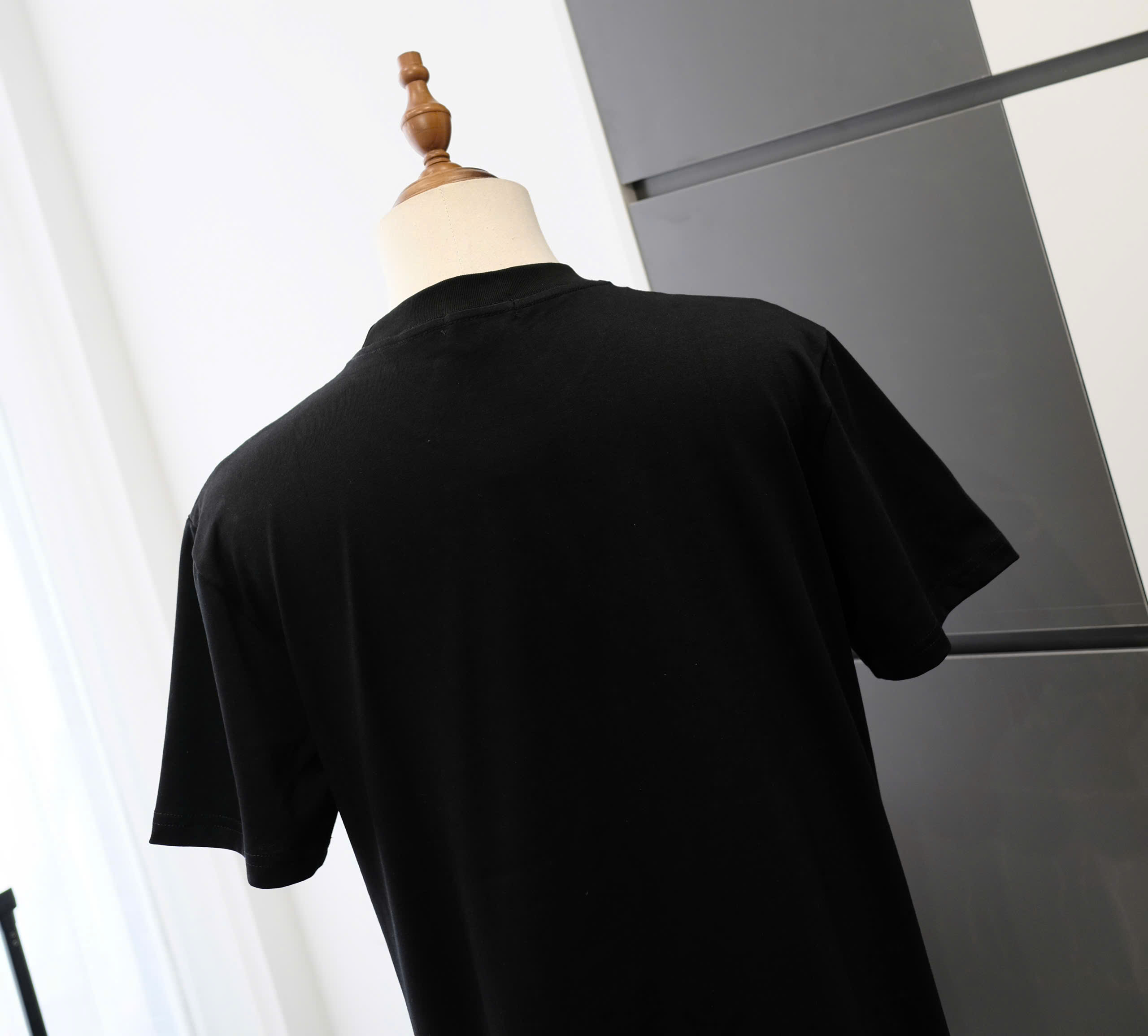 Áo phông T-shirt Polo Ralph Lauren Đen logo ngựa 3 Đỏ thêu ngực tay Like Auth DDT