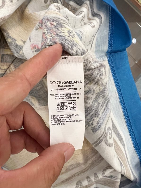 Áo phông T-shirt Dolce Gabban DG họa tiết đấu trường Roma Like Auth VTN