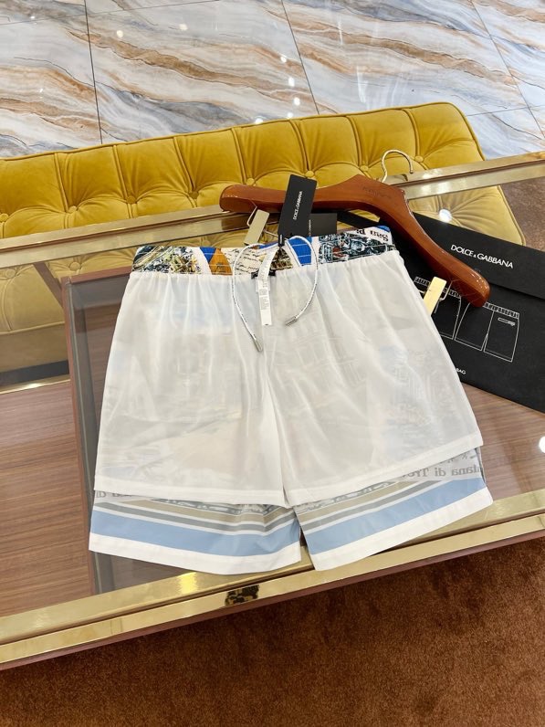 Quần short gió Dolce Gabbana DG họa tiết đấu trường Roma Like Auth 44-48 VTN