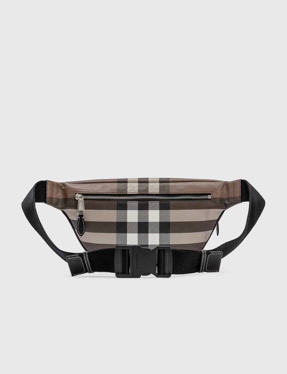 Túi đeo chéo, đeo bụng Burberry BBR Nâu kẻ sọc Like Auth fullbox CD