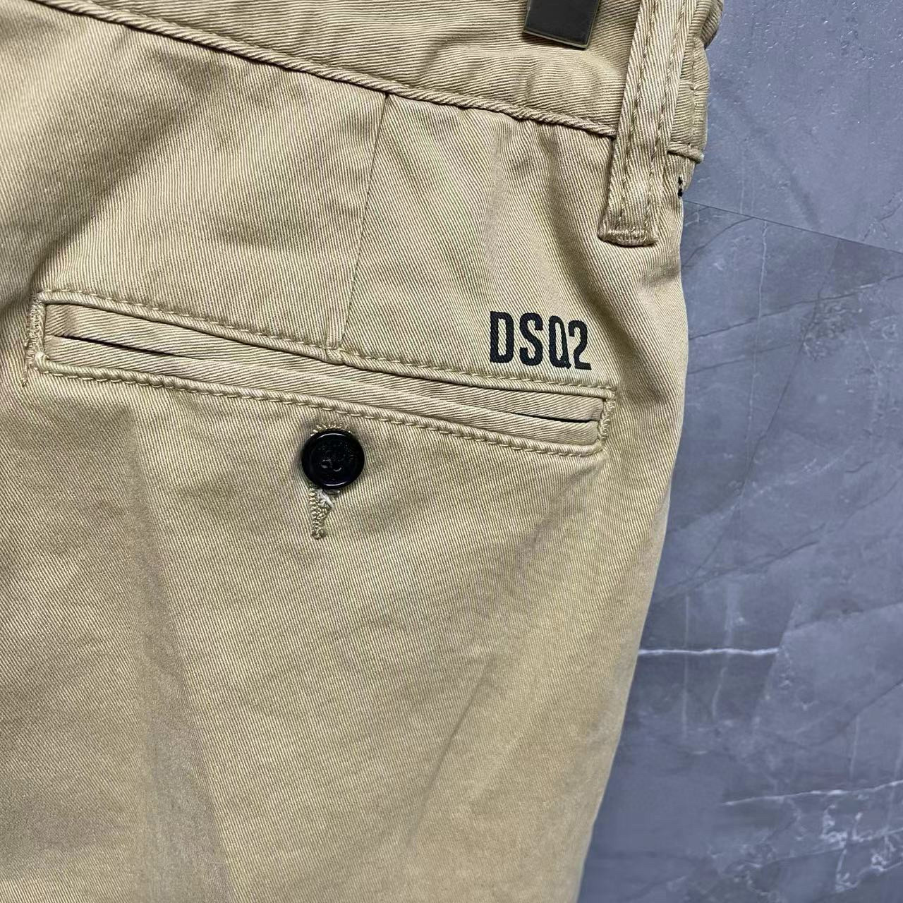 Quần dài kaki Dsquared2 DSQ2 Be khóa lệch Like Auth VTN