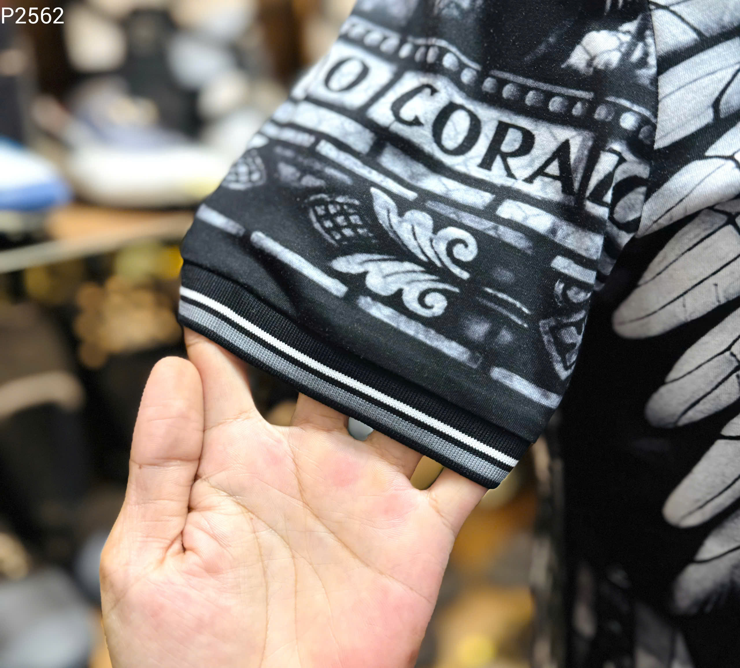 Áo polo Dolce Gabbana DG họa tiết nữ thần Like Auth MK