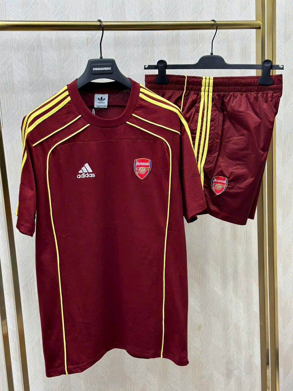 Bộ, set hè Adidas A kẻ sọc viền Like Auth NV